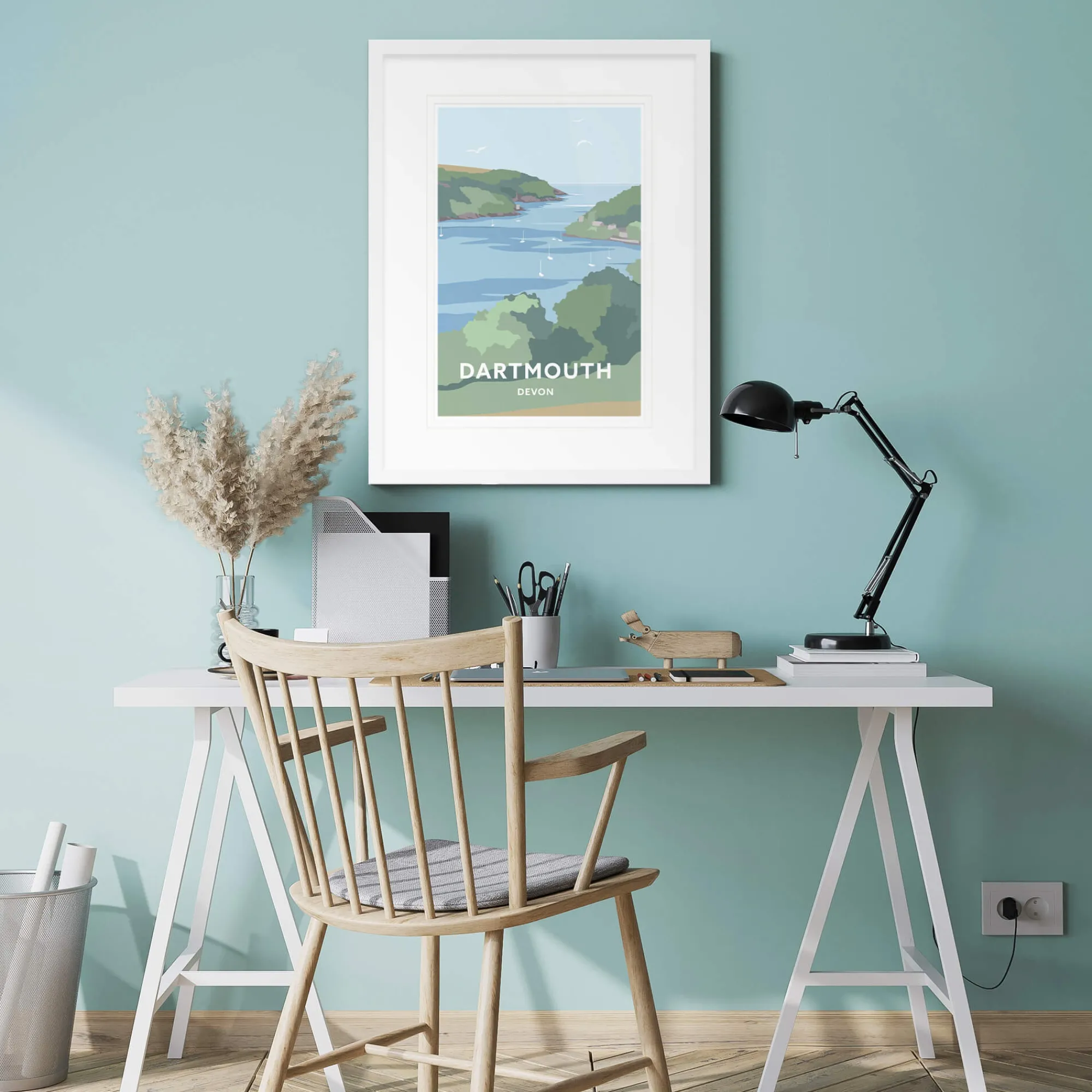 Unframed Prints*Whistlefish Dartmouth Travel Art Print