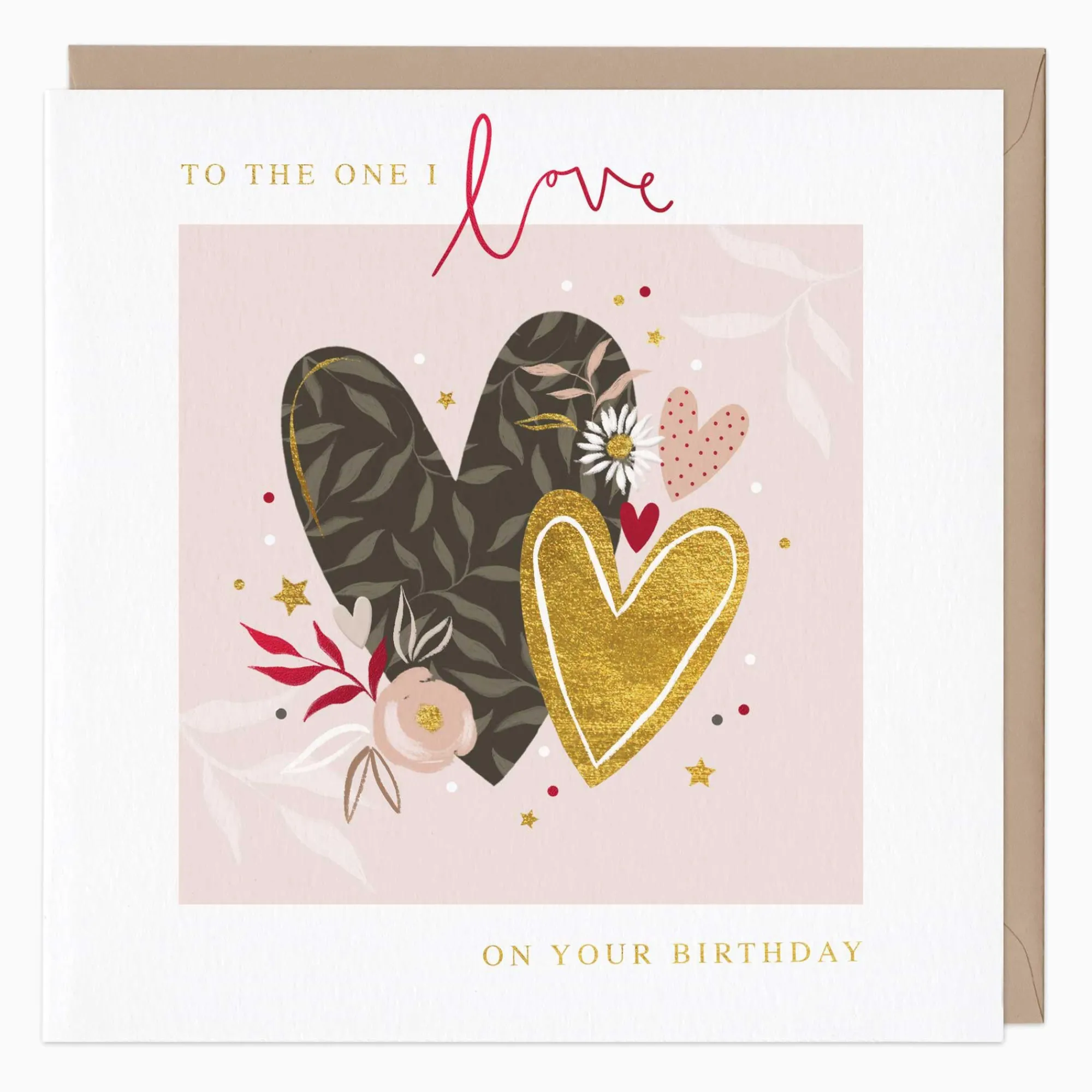 Birthday|For Her*Whistlefish Delicate Hearts Birthday Card