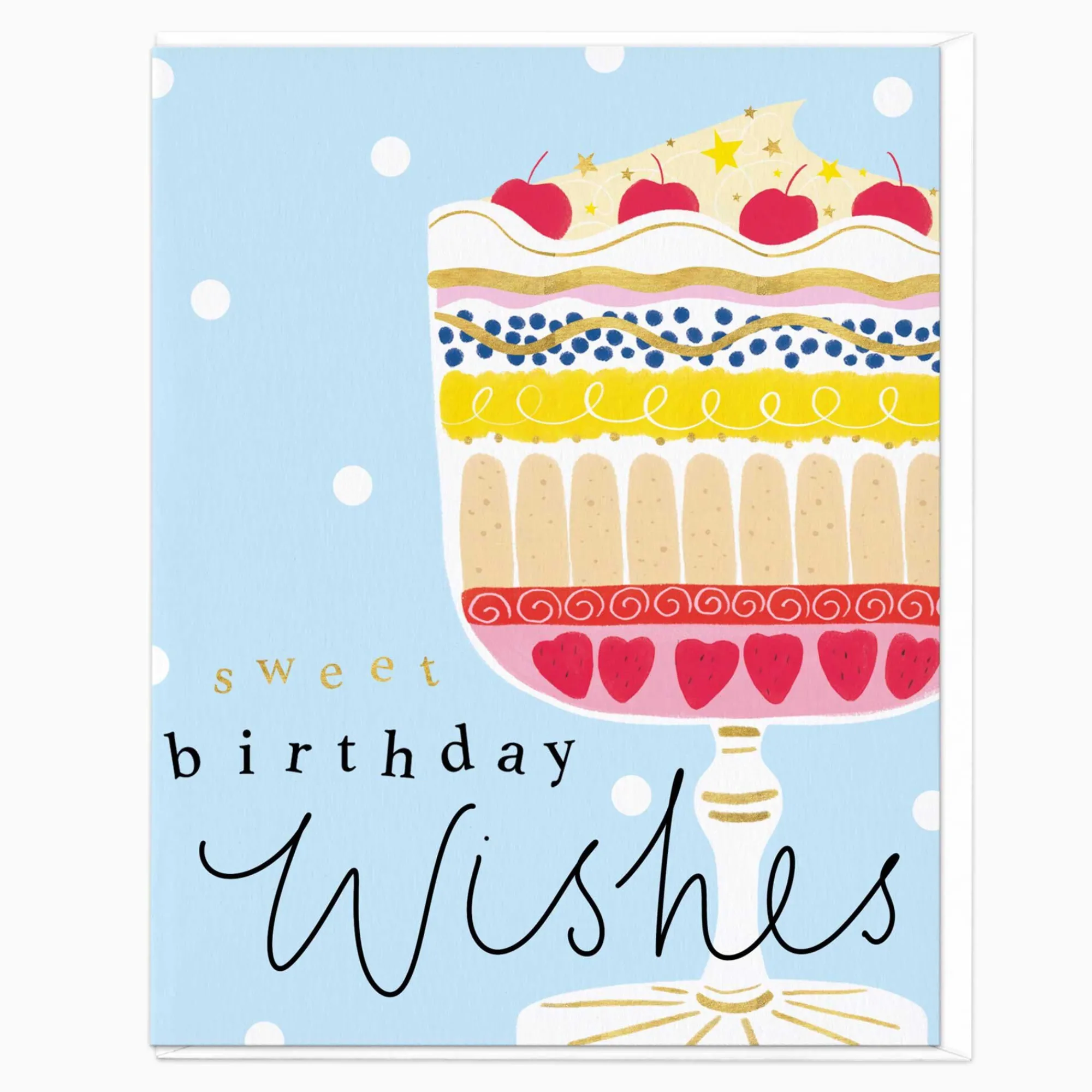 Birthday|For Children*Whistlefish Delicious Trifle Birthday Card