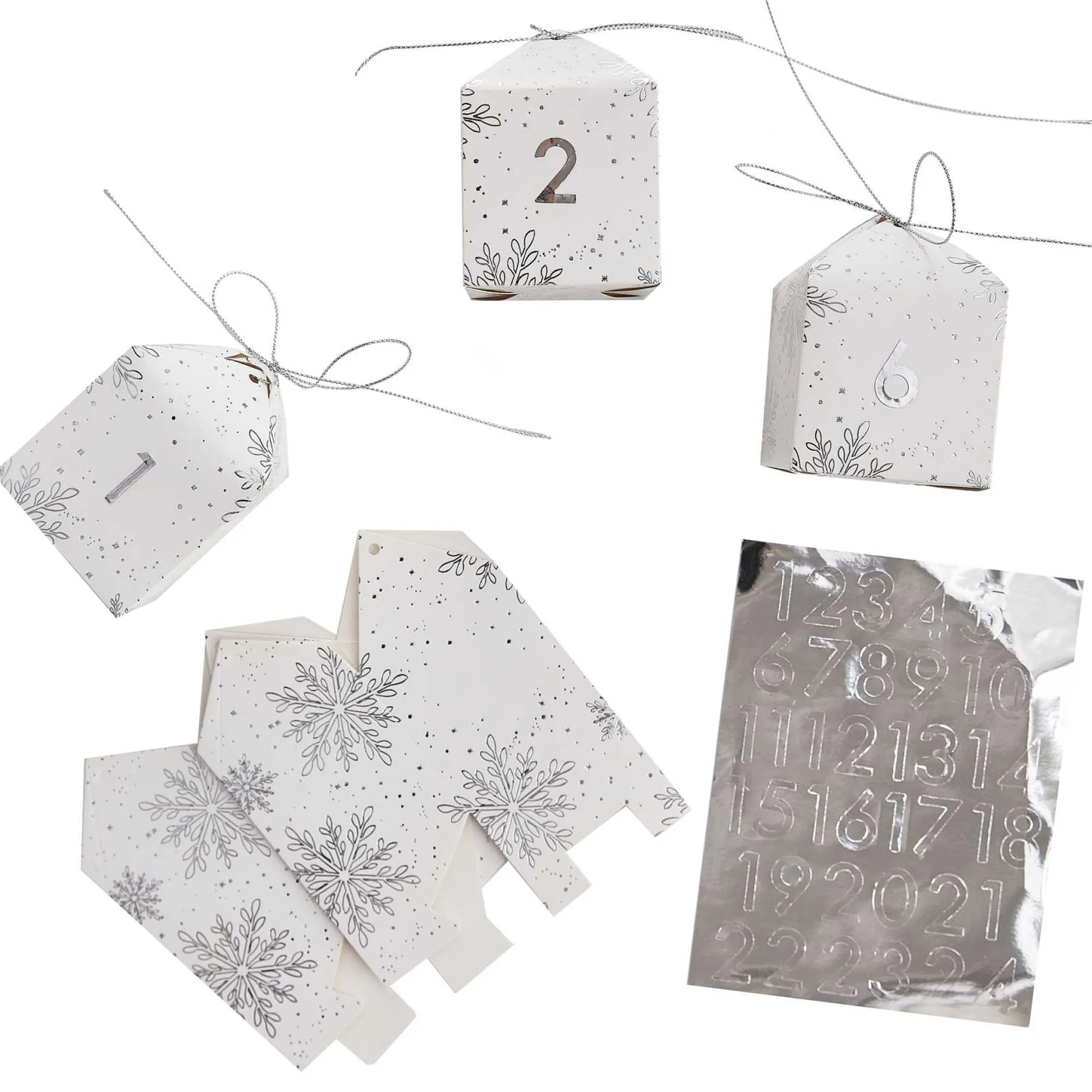 Decorations*Whistlefish DIY Advent Calendar Boxes