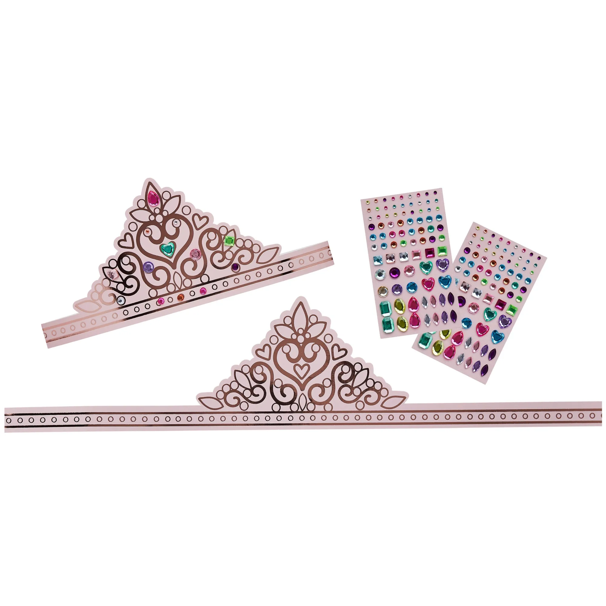 Birthday|For Her*Whistlefish DIY Princess Paper Tiara Kit 4pcs