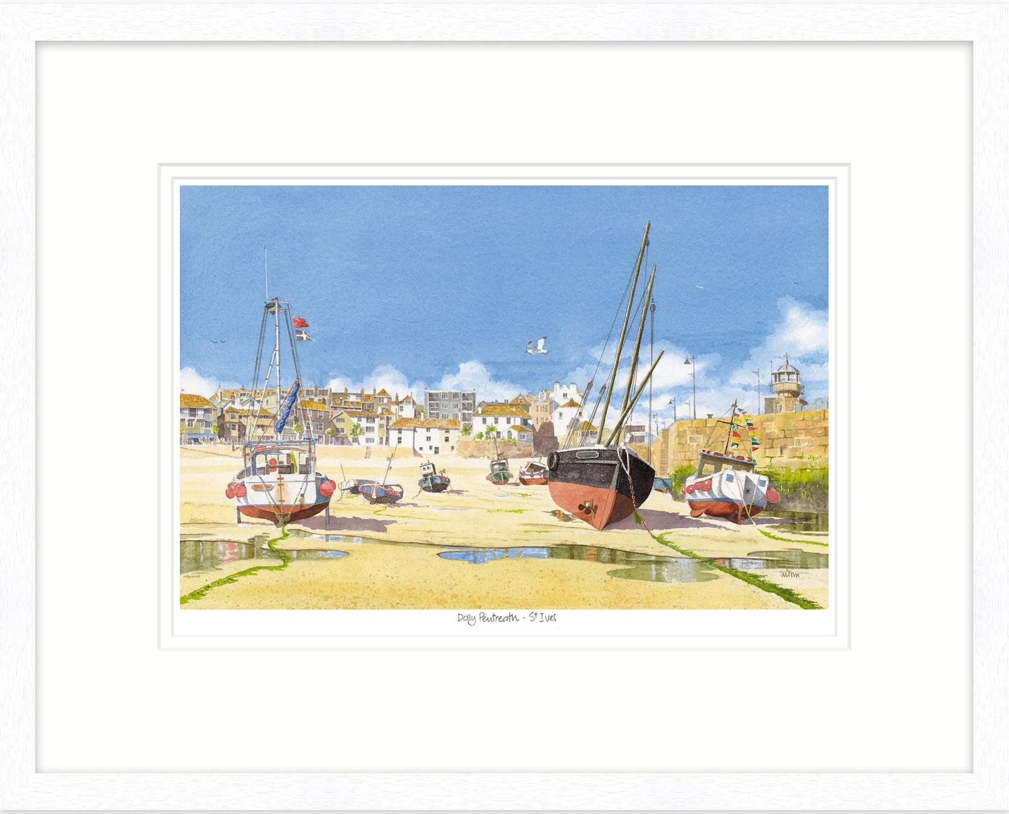 Framed Prints*Whistlefish Dolly Pentreath Framed Print