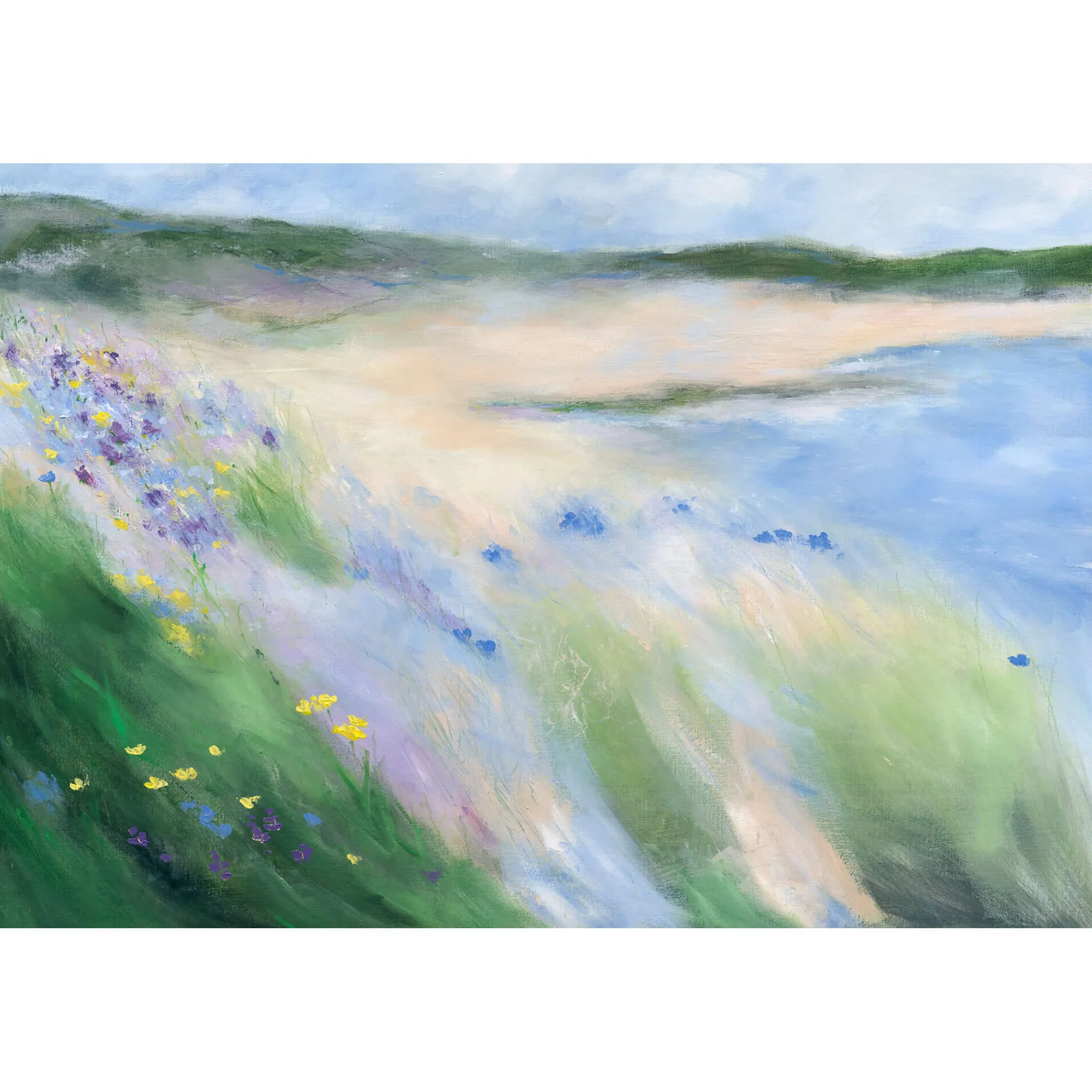 Unframed Prints*Whistlefish Dune Flowers Art Print