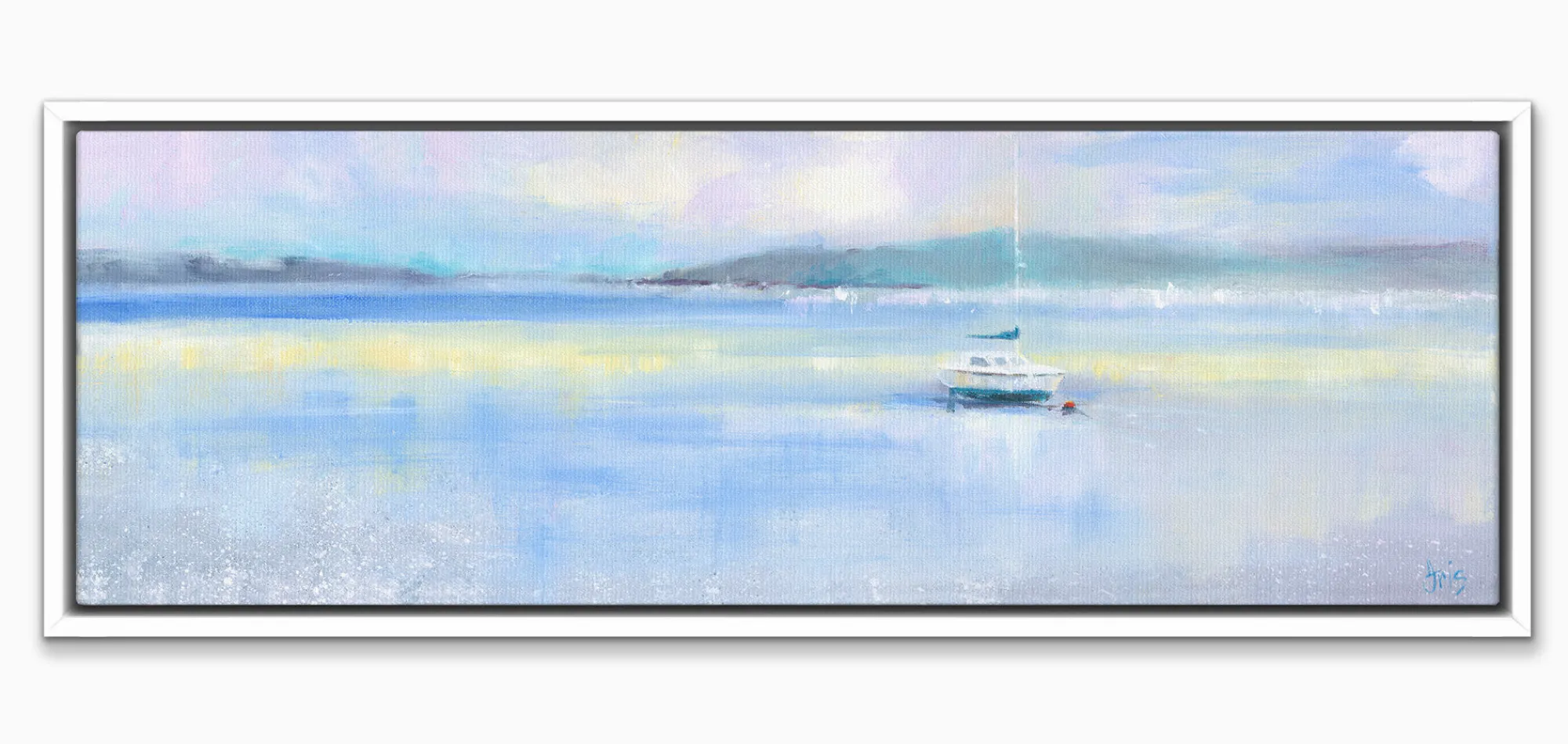Coastal Scenes|Framed Canvas*Whistlefish Early Light Framed Canvas