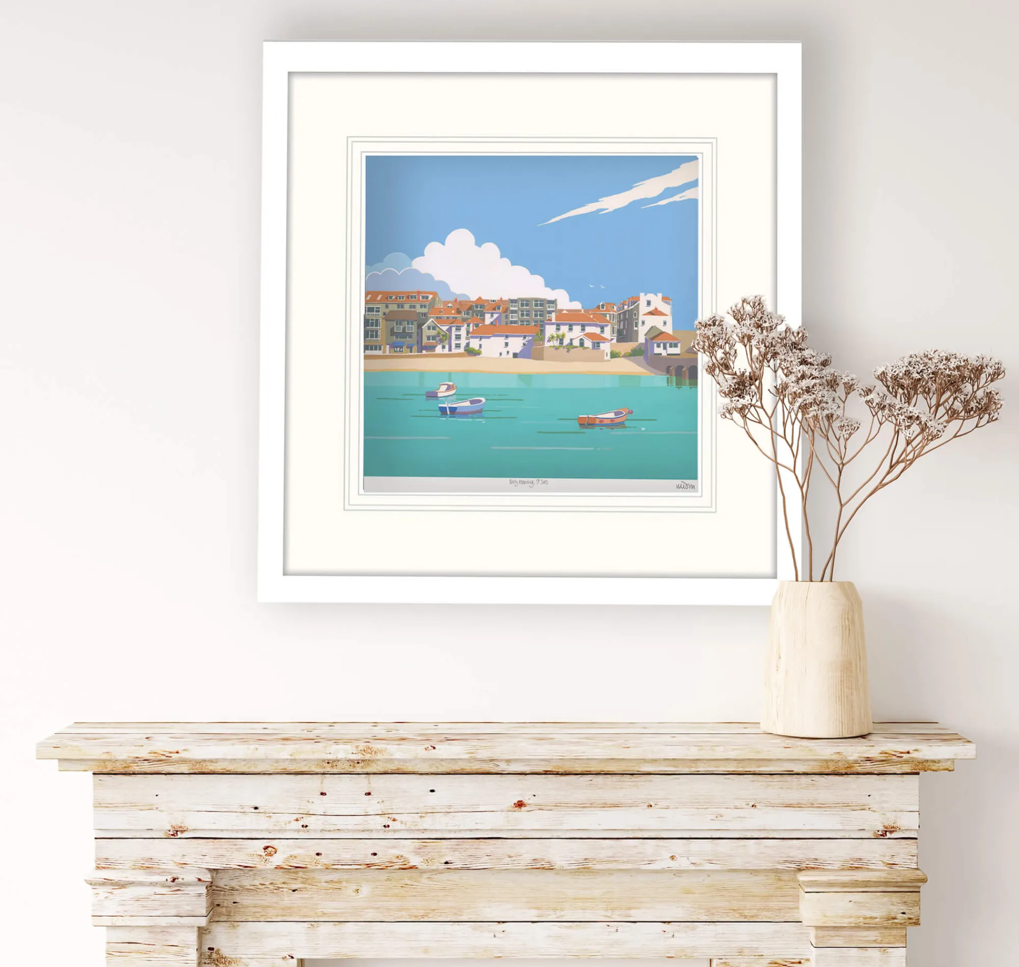 Unframed Prints*Whistlefish Early Morning St Ives Art Print