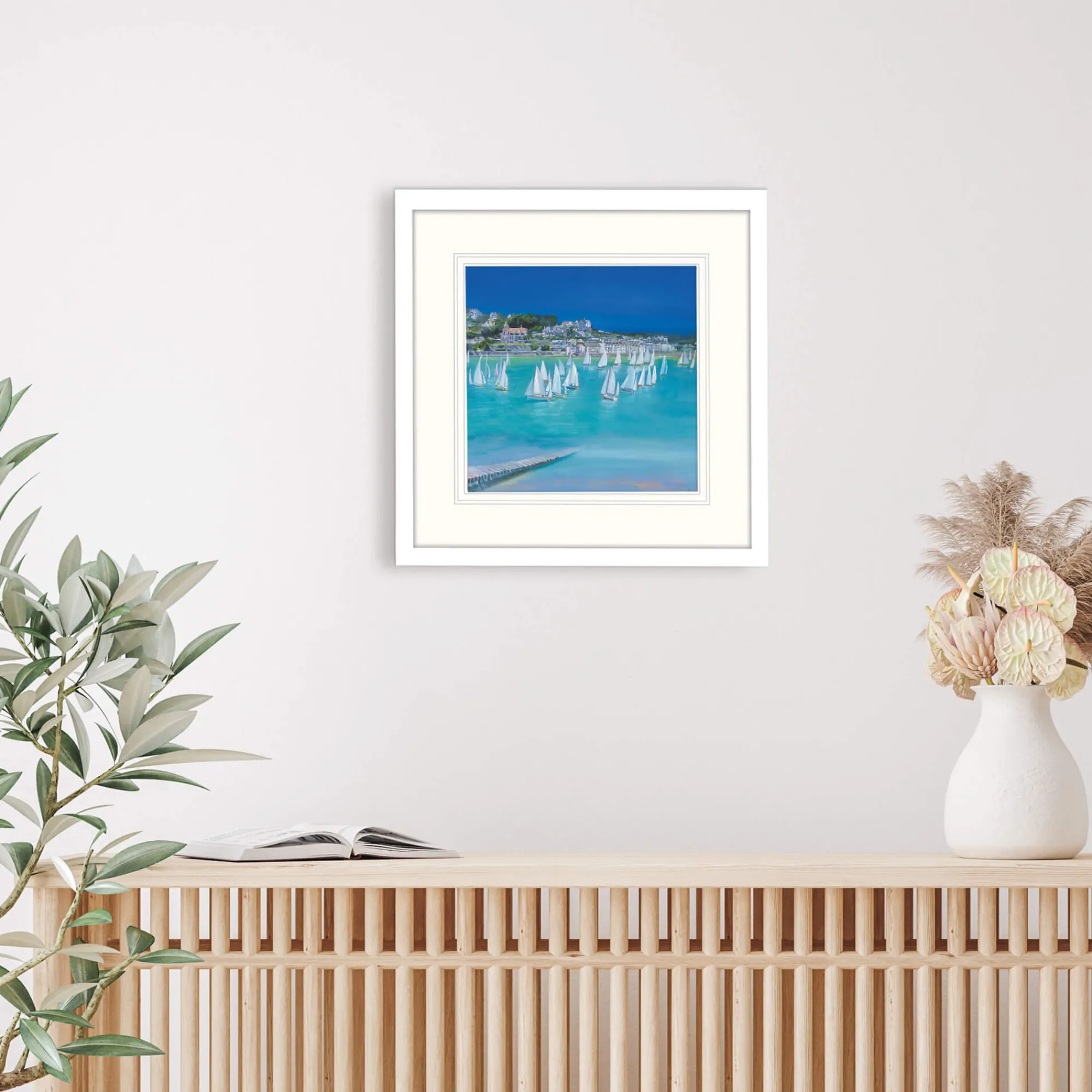 Salcombe|Devon*Whistlefish East Portsmouth To Salcombe Framed Print