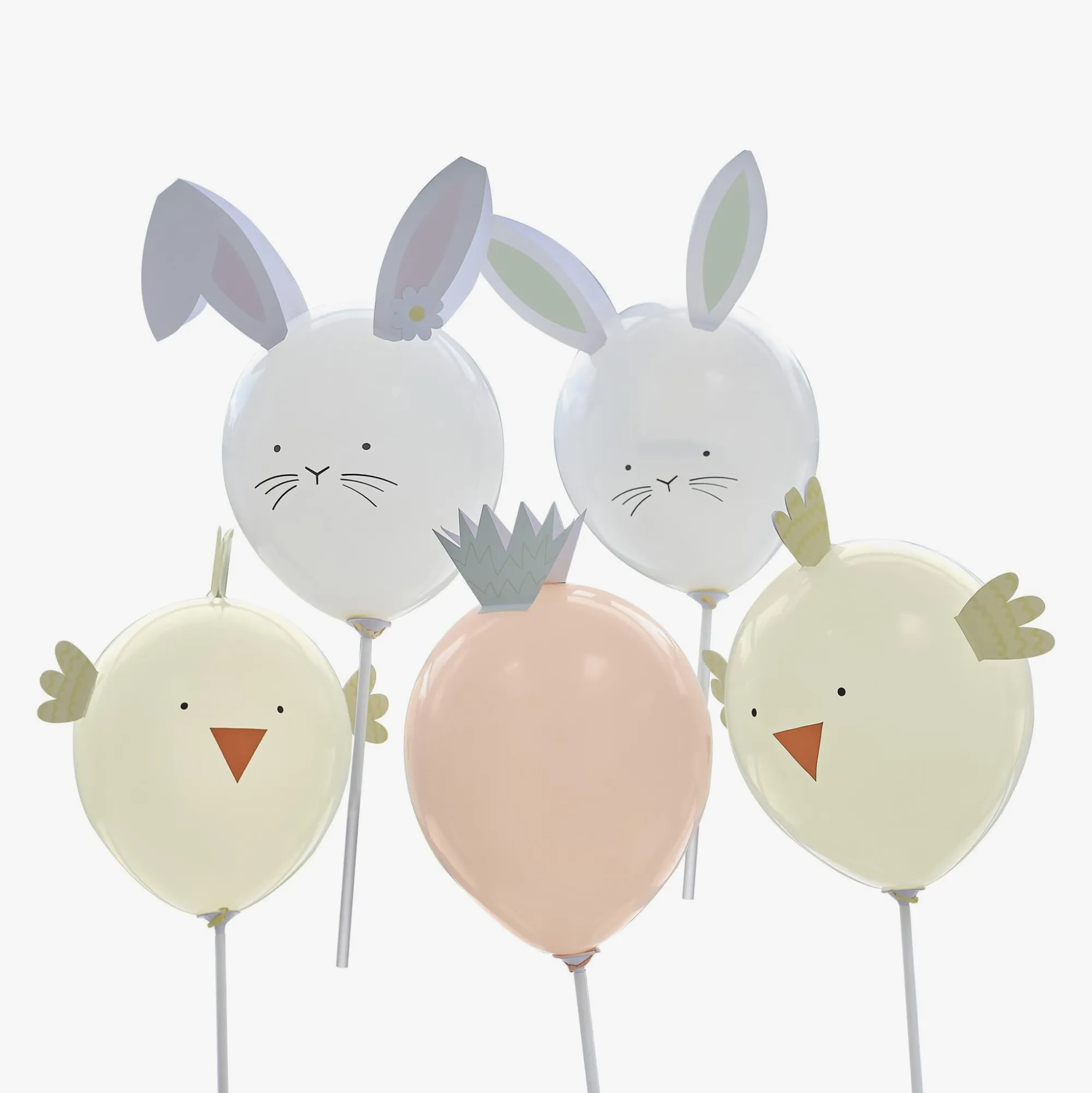 Easter|Balloons*Whistlefish Easter Character Balloon Bundle