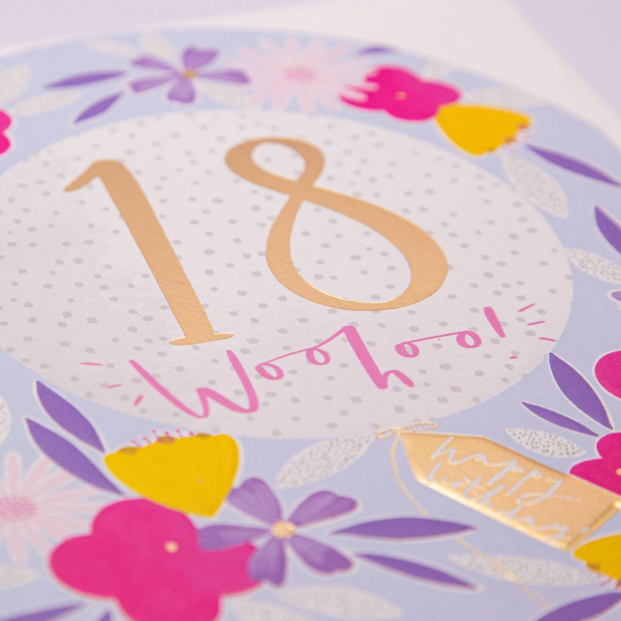 Birthday|By Age*Whistlefish Eighteen Cheers Birthday Arch Card