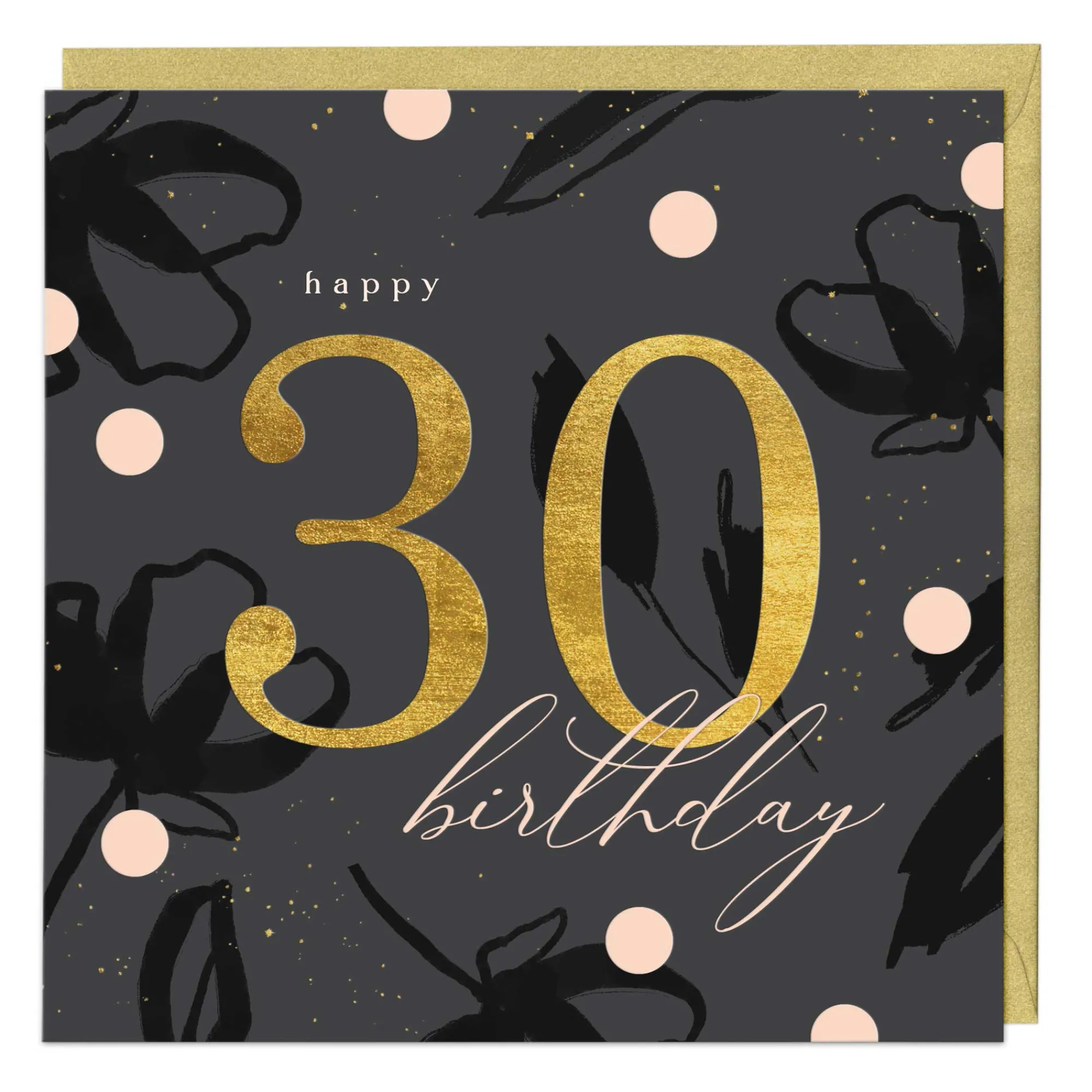 Birthday|Birthday*Whistlefish Elegant Flair 30th Birthday Luxury Card