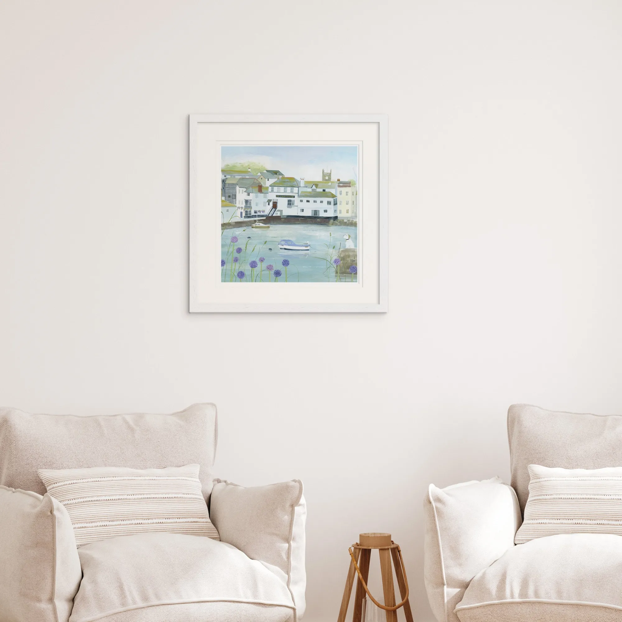 Falmouth|Floral & Flowers*Whistlefish Falmouth Flowers Framed Print