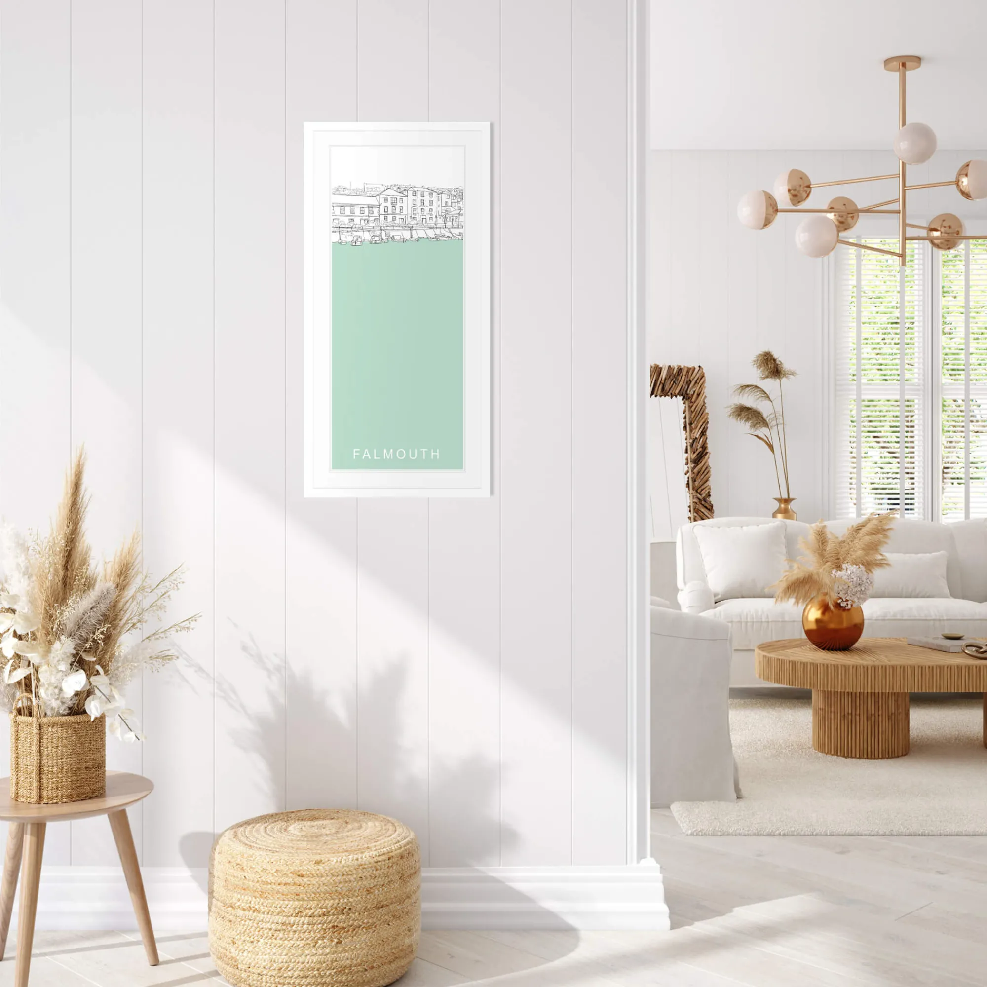 Unframed Prints*Whistlefish Falmouth Long Art Print
