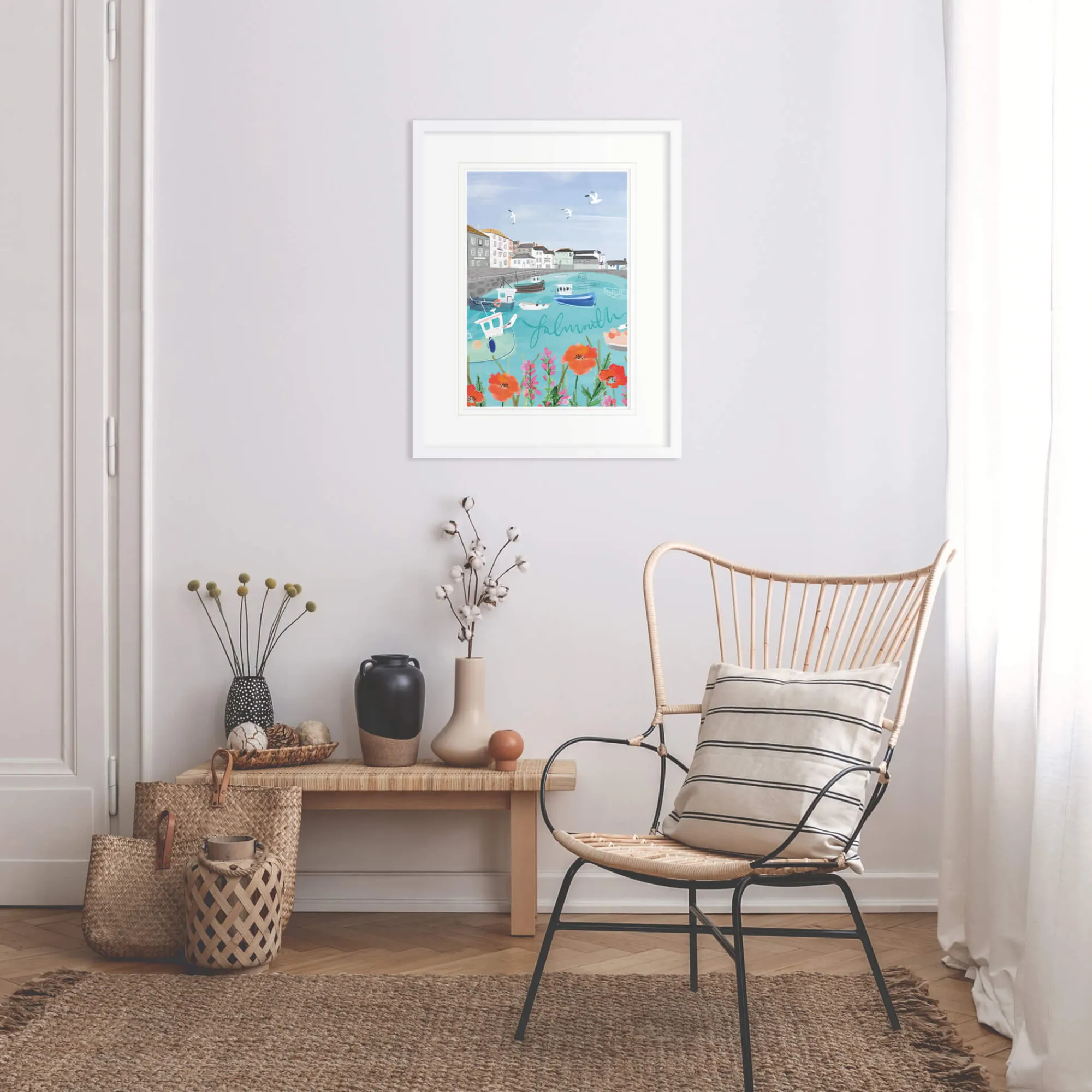 Unframed Prints*Whistlefish Falmouth Med Art Print