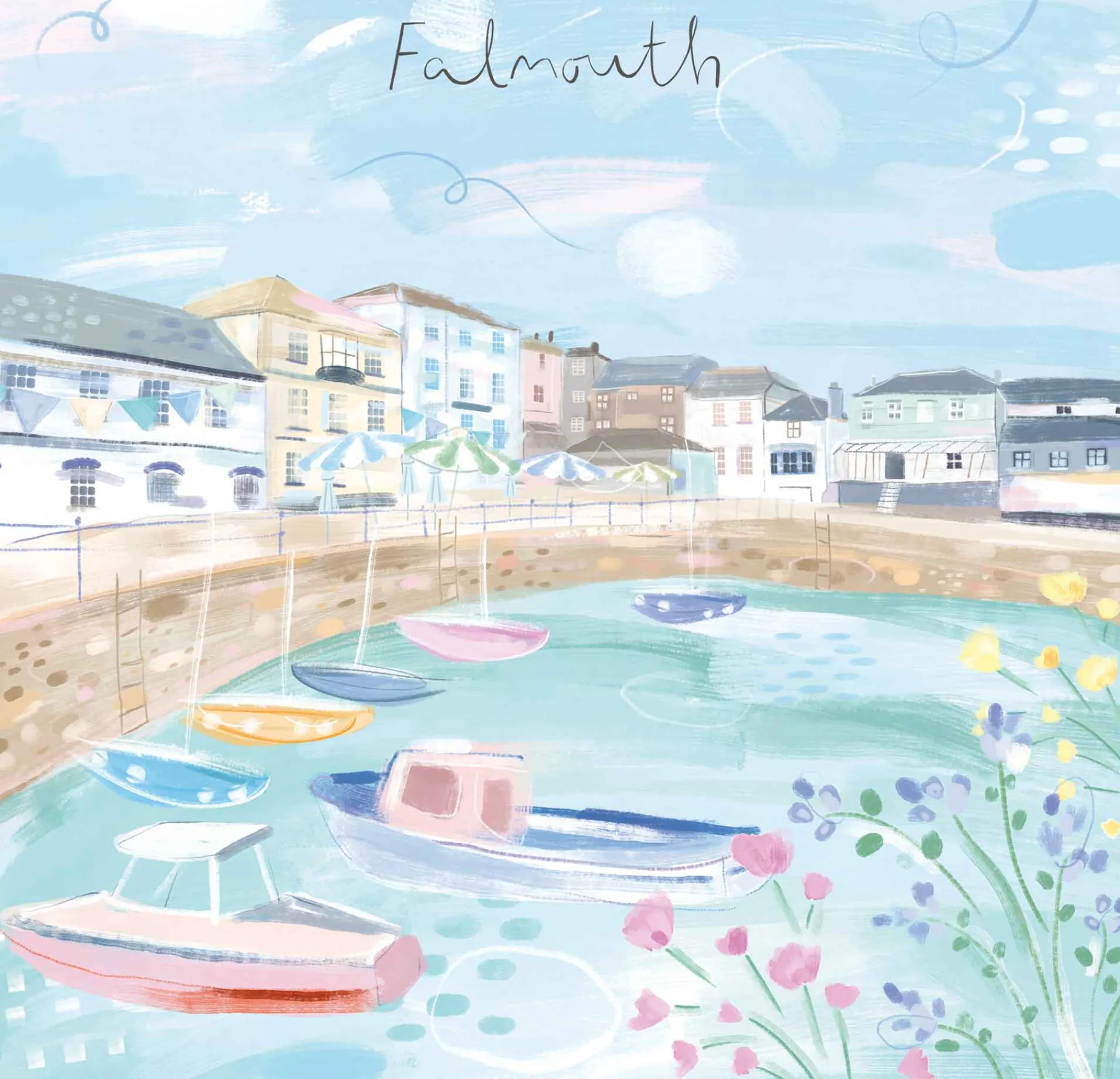 Unframed Prints*Whistlefish Falmouth Window View Small Art Print