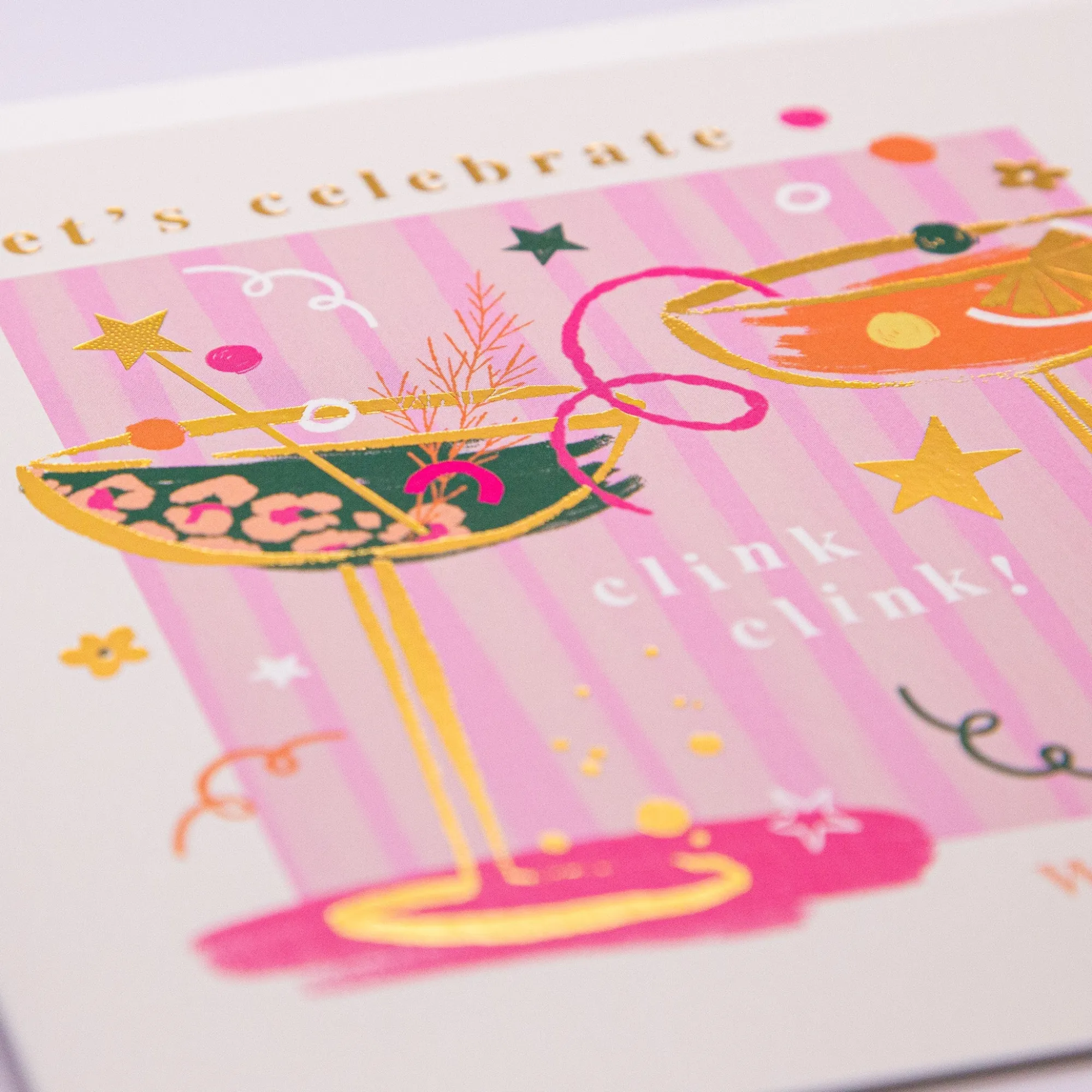 Mother's Day|Congratulations*Whistlefish Fancy Cocktails Celebration Card