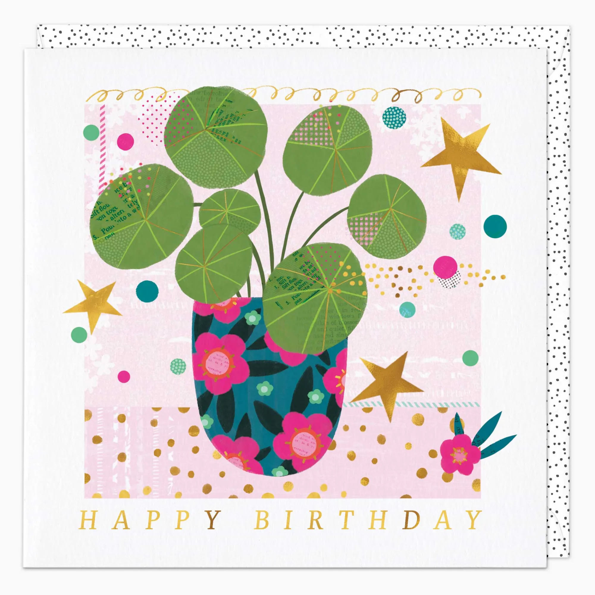 Birthday|For Her*Whistlefish Floral Vase Birthday Card