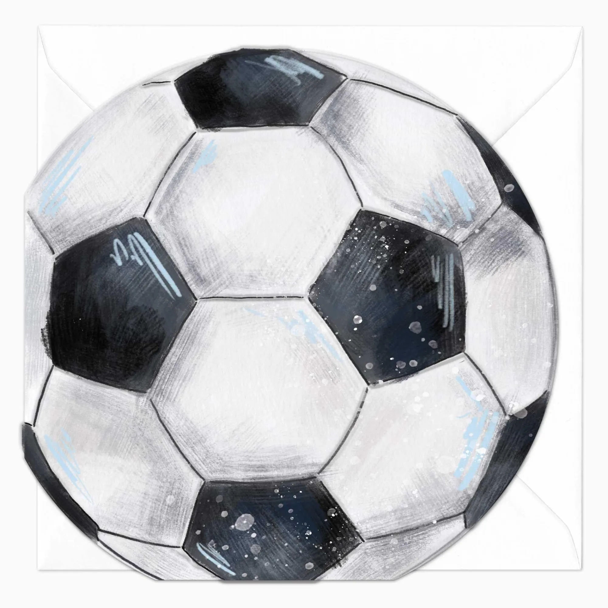 Celebration*Whistlefish Football Cut-Out Card