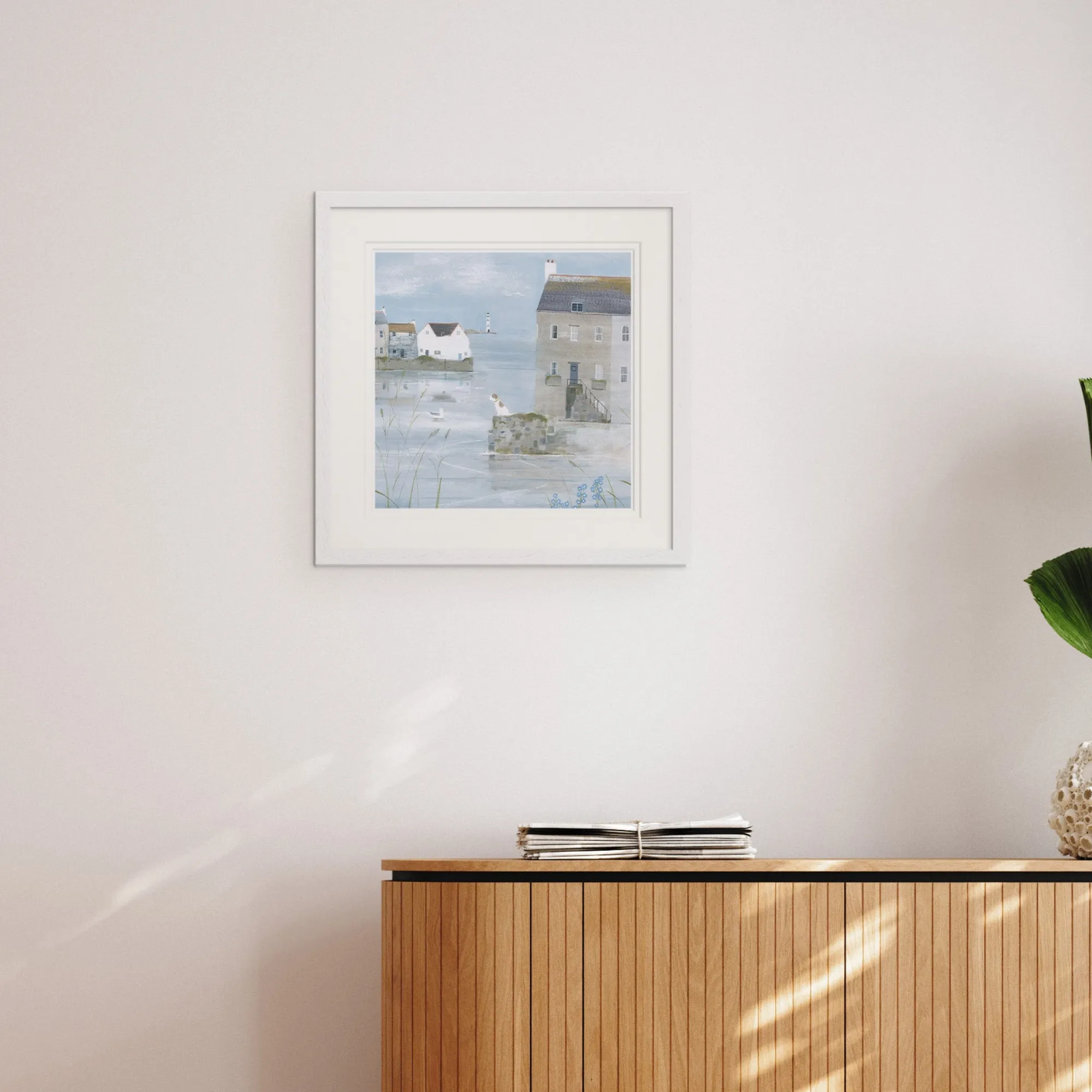 Boat & Sailing|Animal*Whistlefish Forget Me Not Framed Print