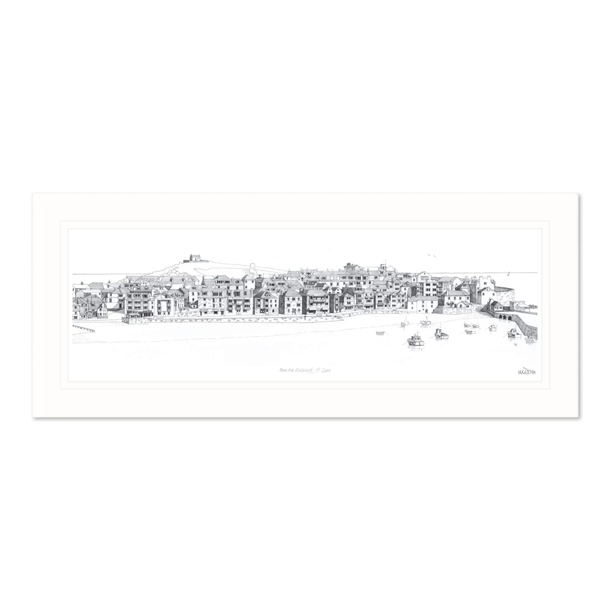 St Ives|Boat & Sailing*Whistlefish From The Malakoff Mounted Print