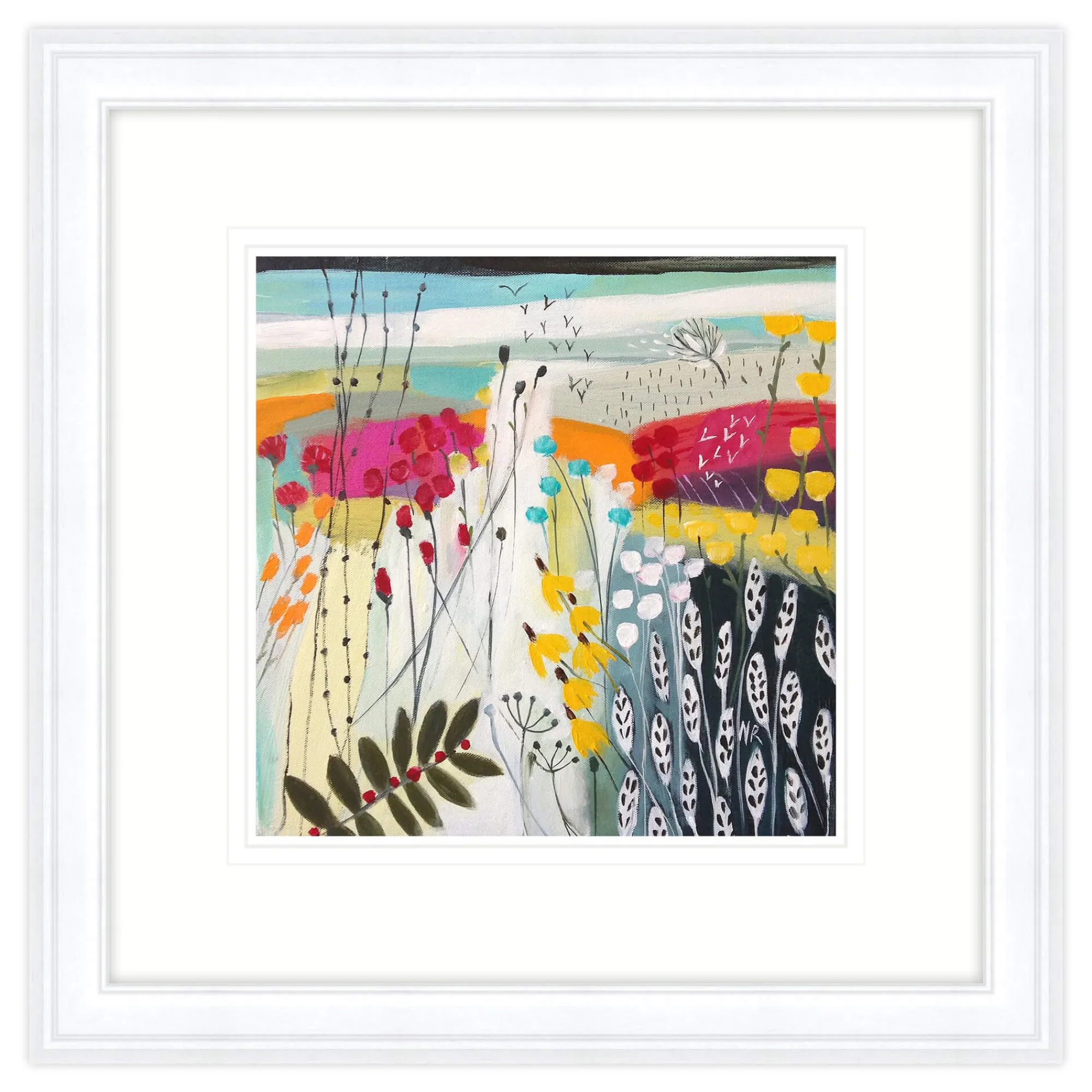 Framed Prints*Whistlefish Glorious Day Abstract Framed Print