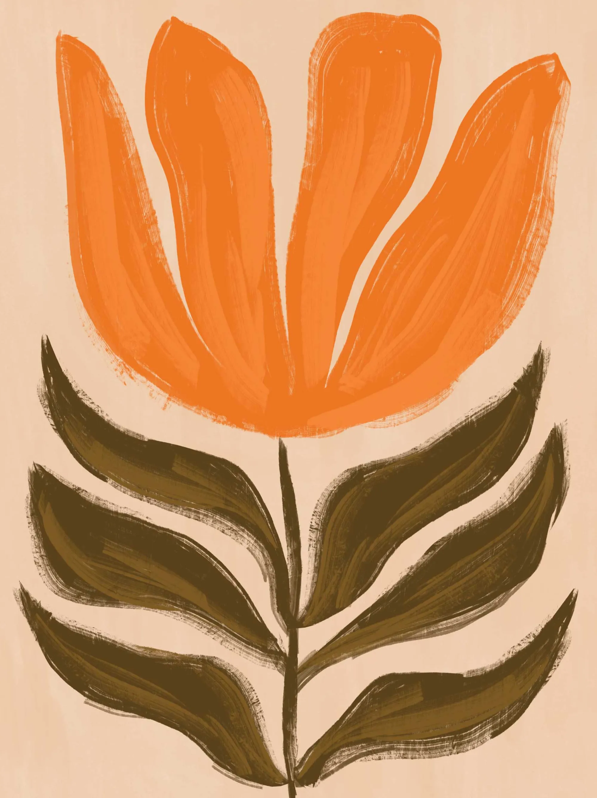 Unframed Prints*Whistlefish Golden Bloom Art Print