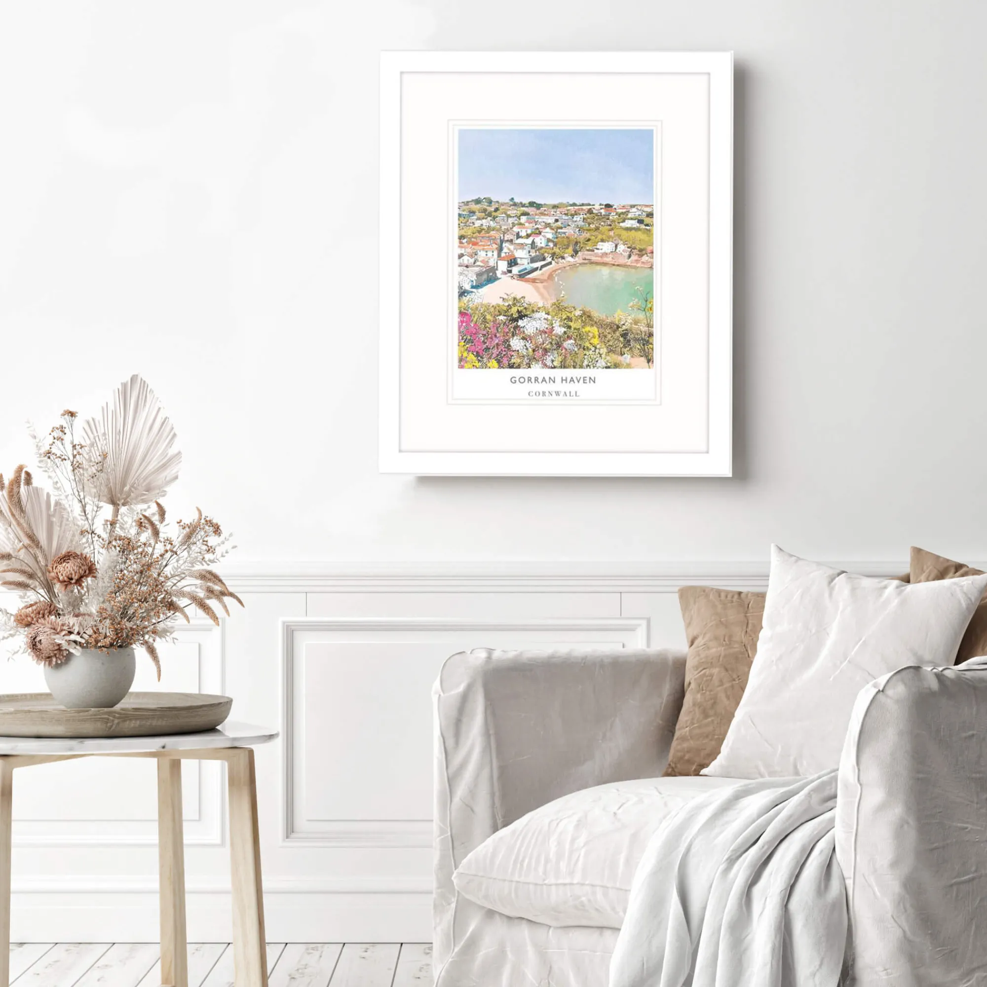 Unframed Prints*Whistlefish Gorran Haven Art Print
