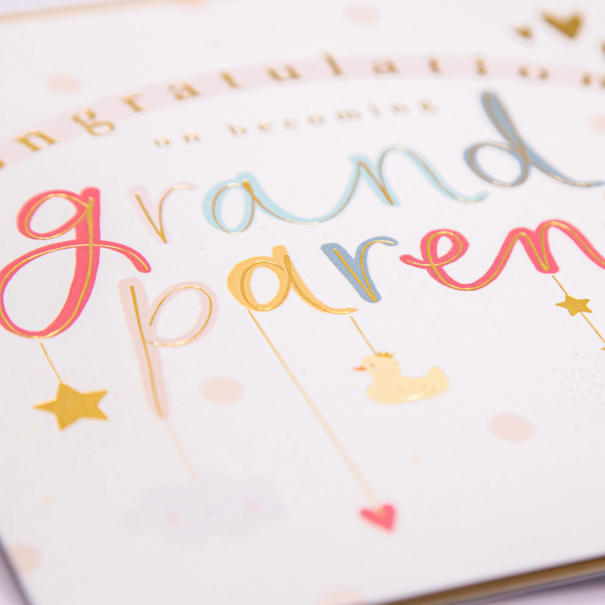 New Baby|Congratulations*Whistlefish Grandparents Mobile Congratulations Card