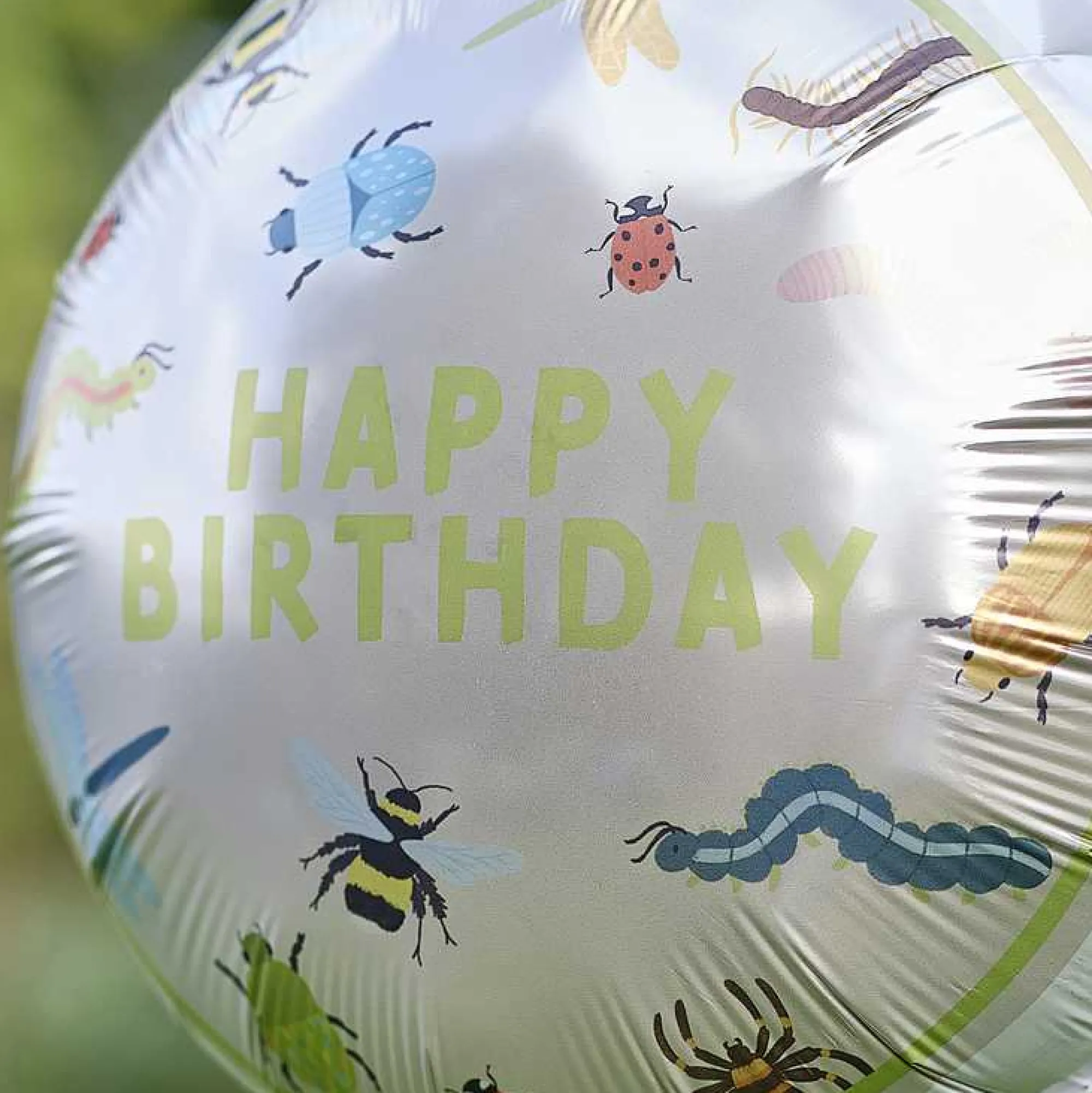 Balloons|Birthday*Whistlefish Happy Birthday Bug Party Balloon
