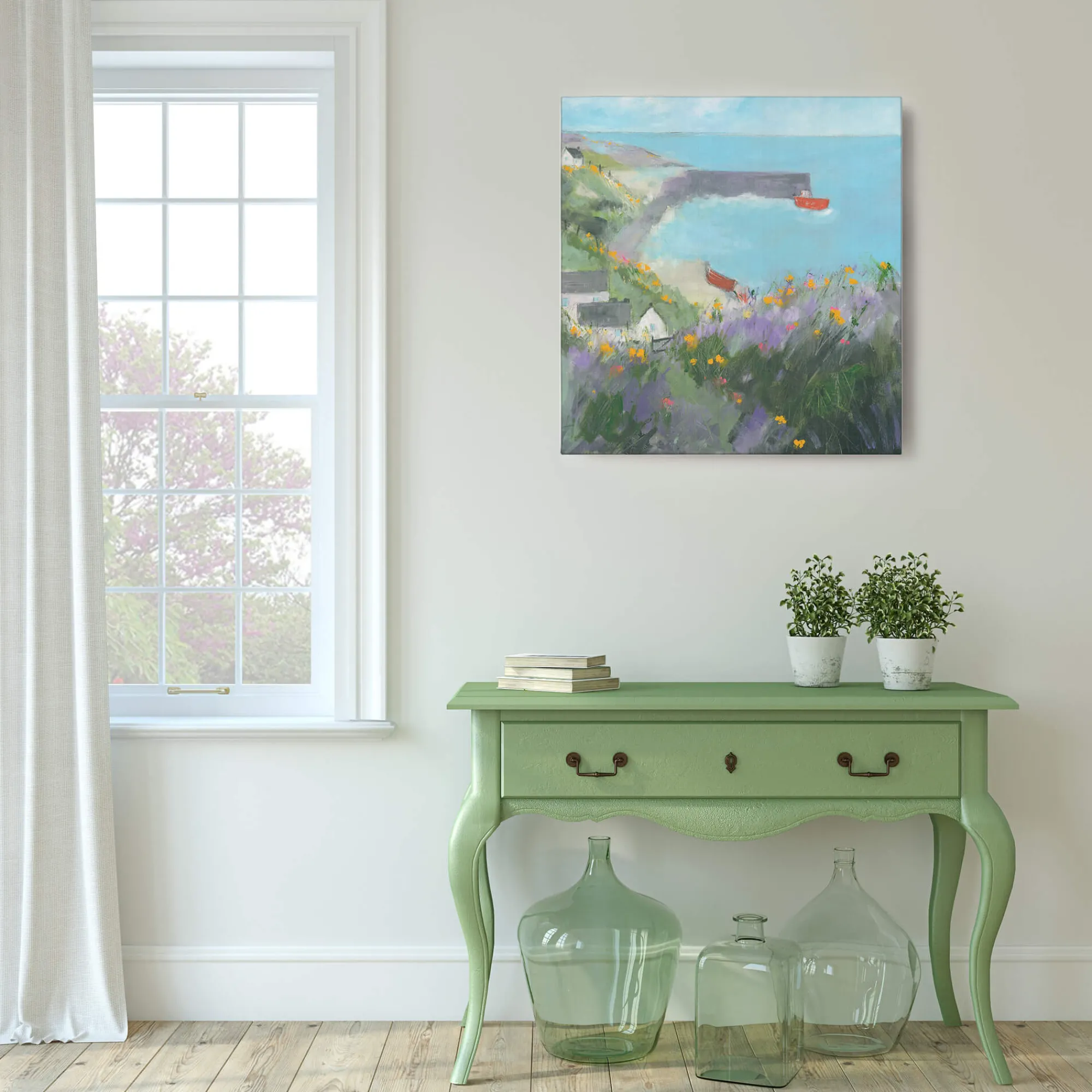 Coastal Scenes|Canvas*Whistlefish Harbour Pathway Canvas