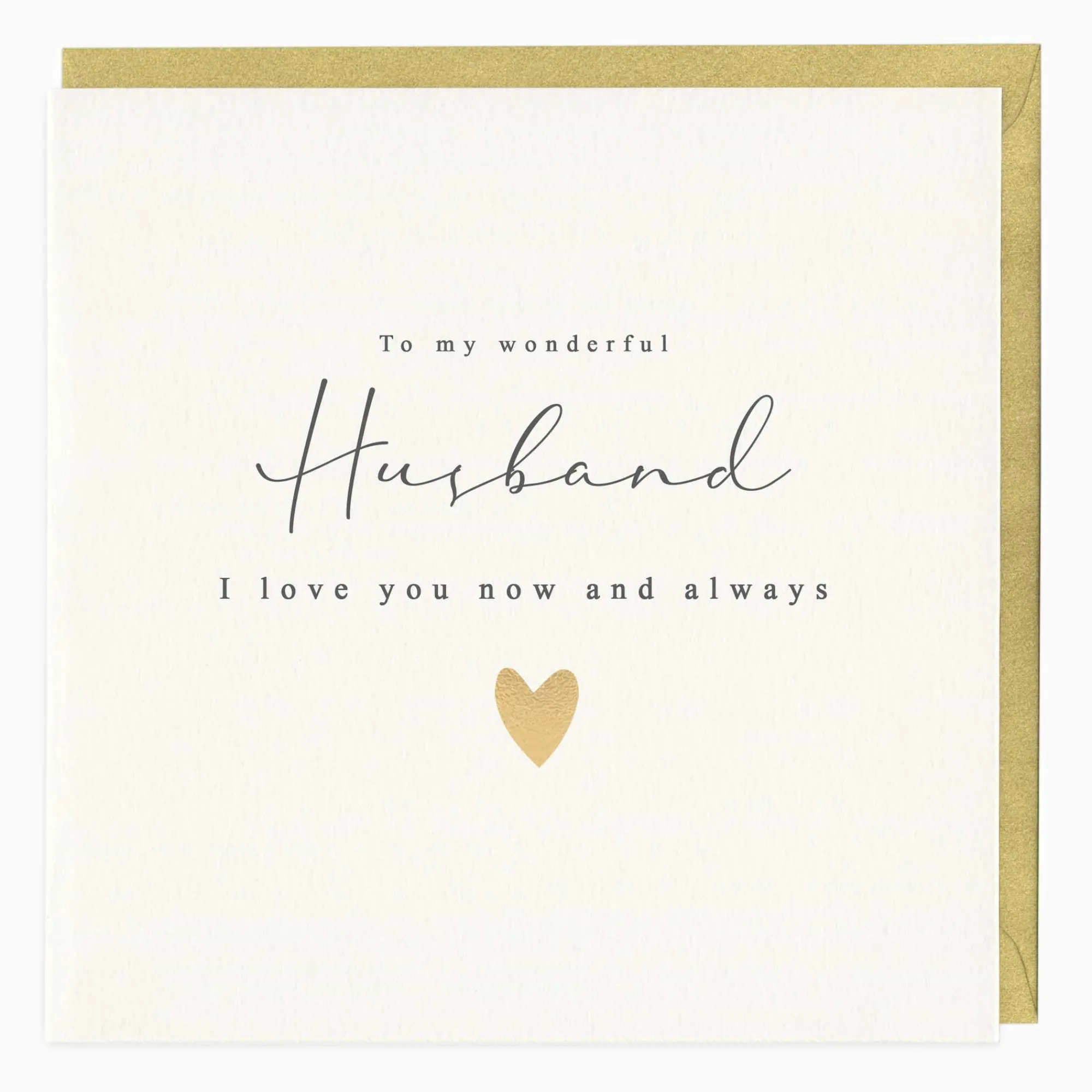 Valentine's Day|Just To Say*Whistlefish Husband Simple Heart Card