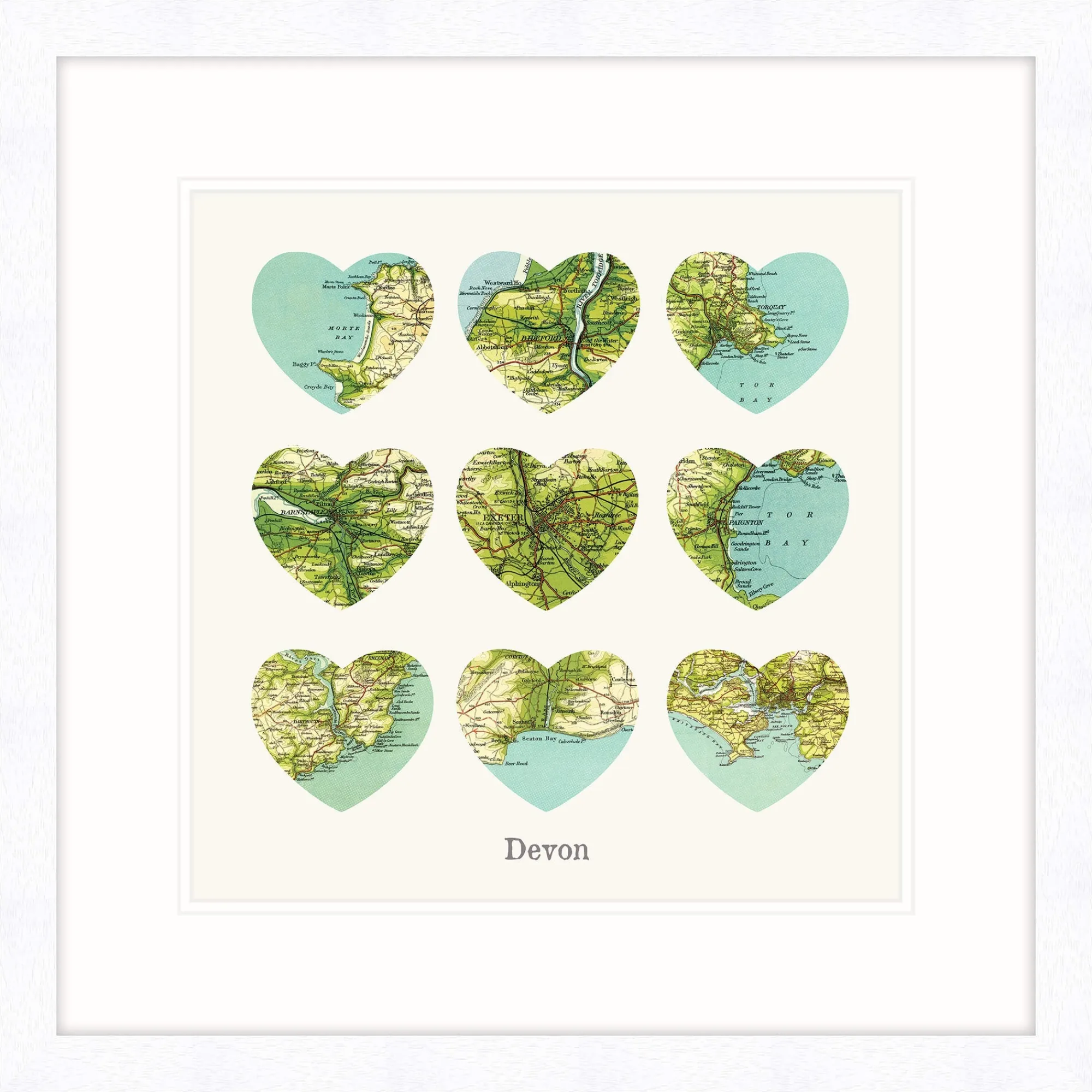 Devon|Framed Prints*Whistlefish I Love Devon Framed Print