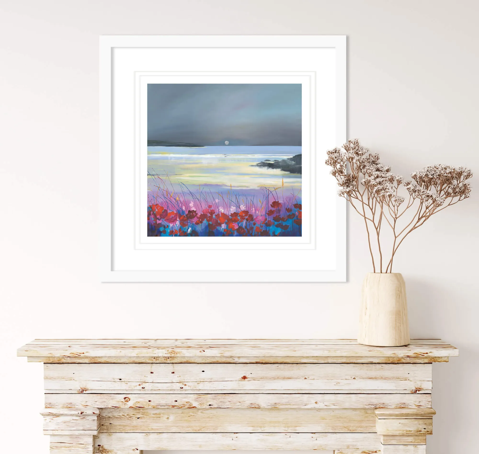 Unframed Prints*Whistlefish I See The Moon, Think Of You Art Print