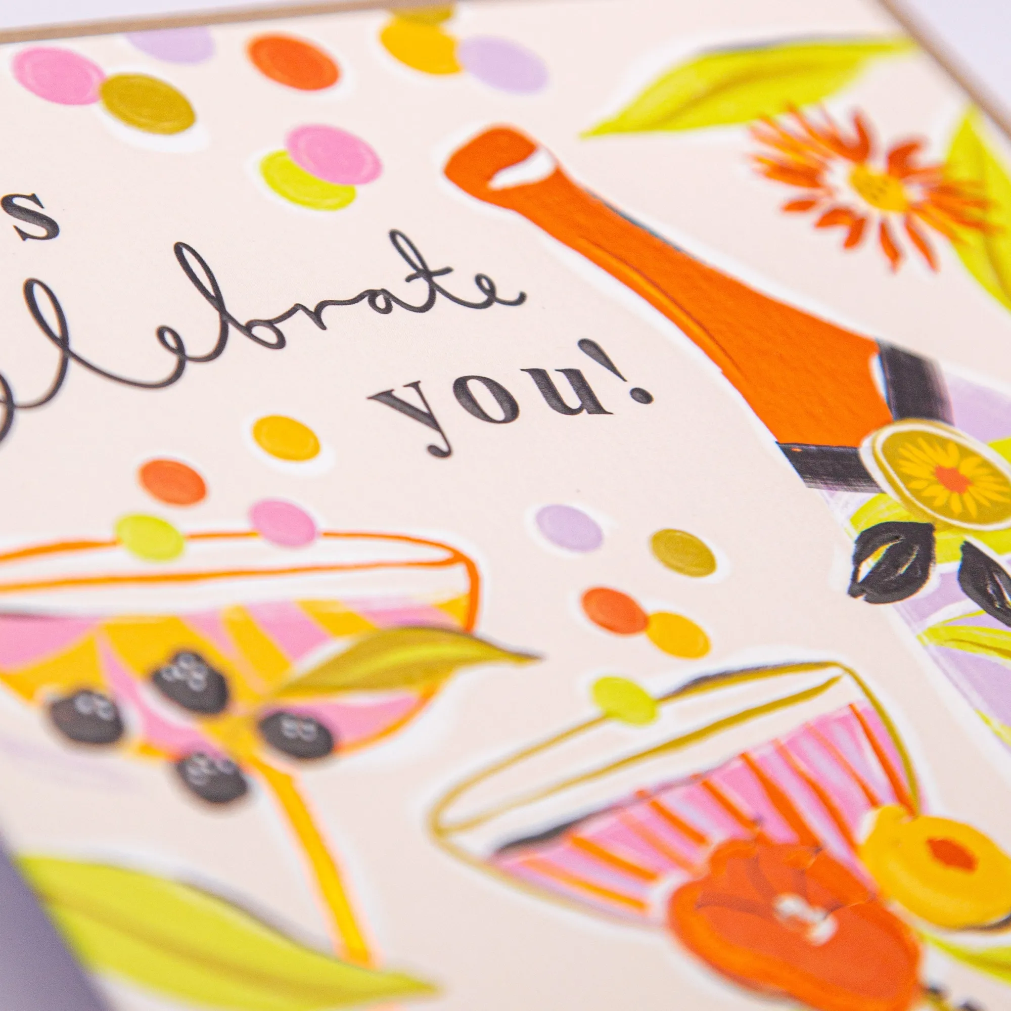 Celebration|Birthday*Whistlefish Juicy Bubbly Card