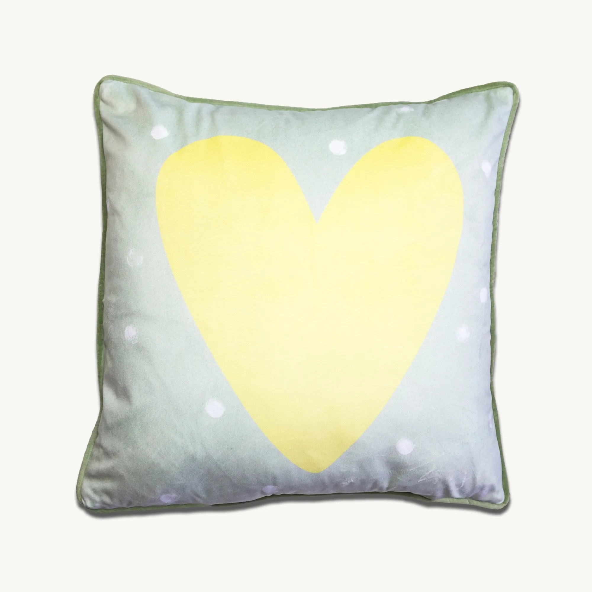 Under £20|For Her*Whistlefish Lemon Heart Cushion