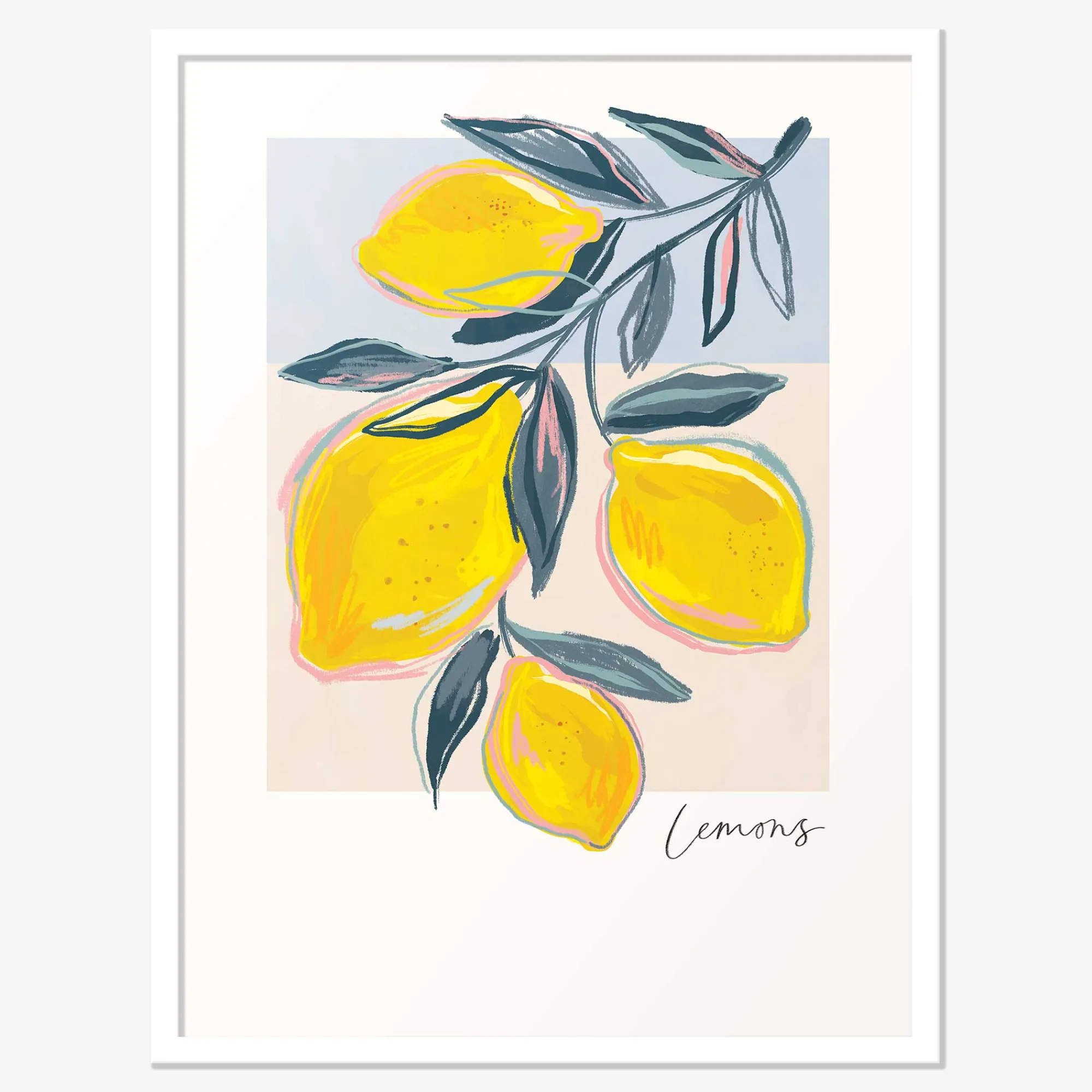 Framed Prints*Whistlefish Lemons Framed Print