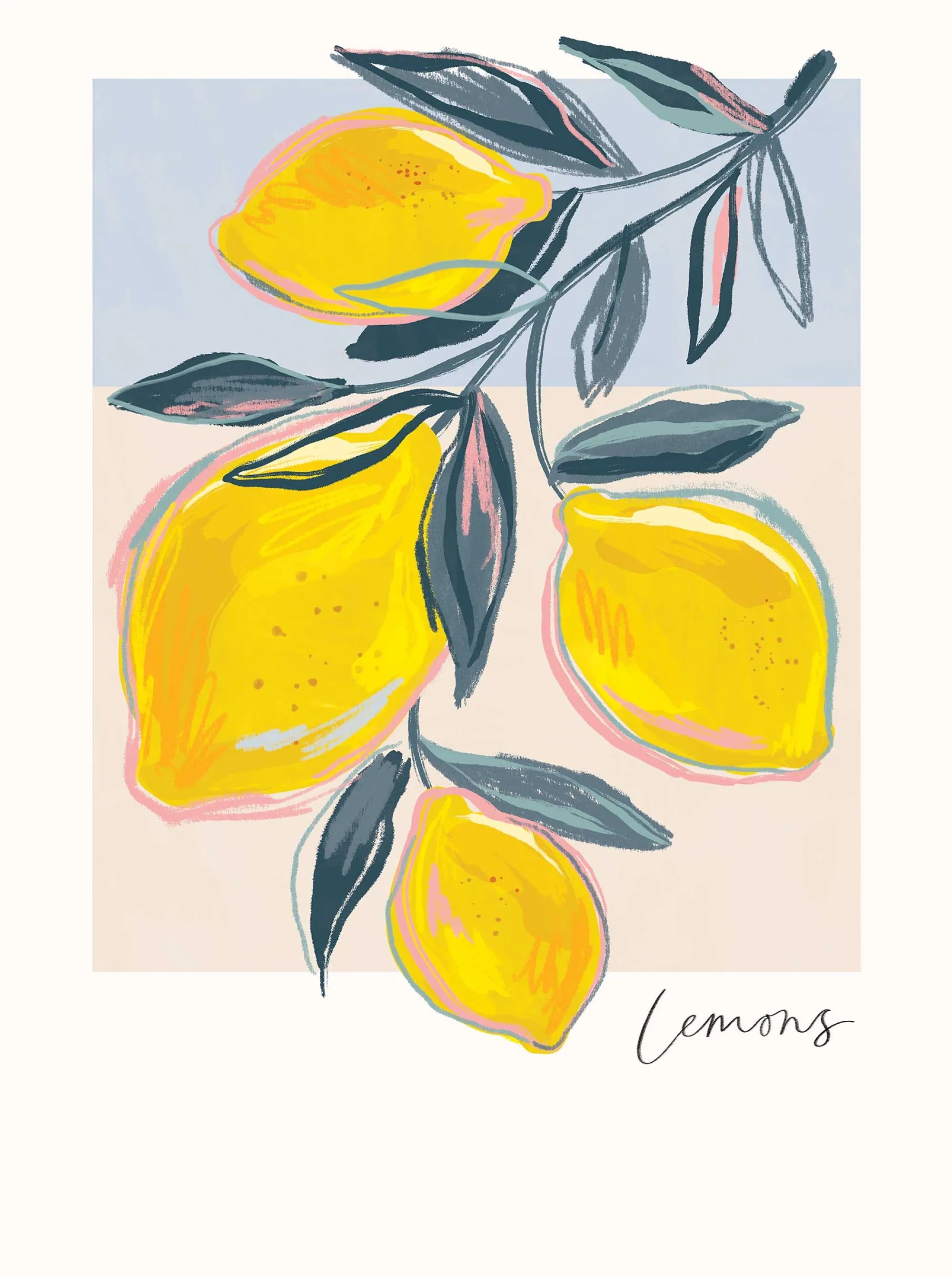 Framed Prints*Whistlefish Lemons Framed Print