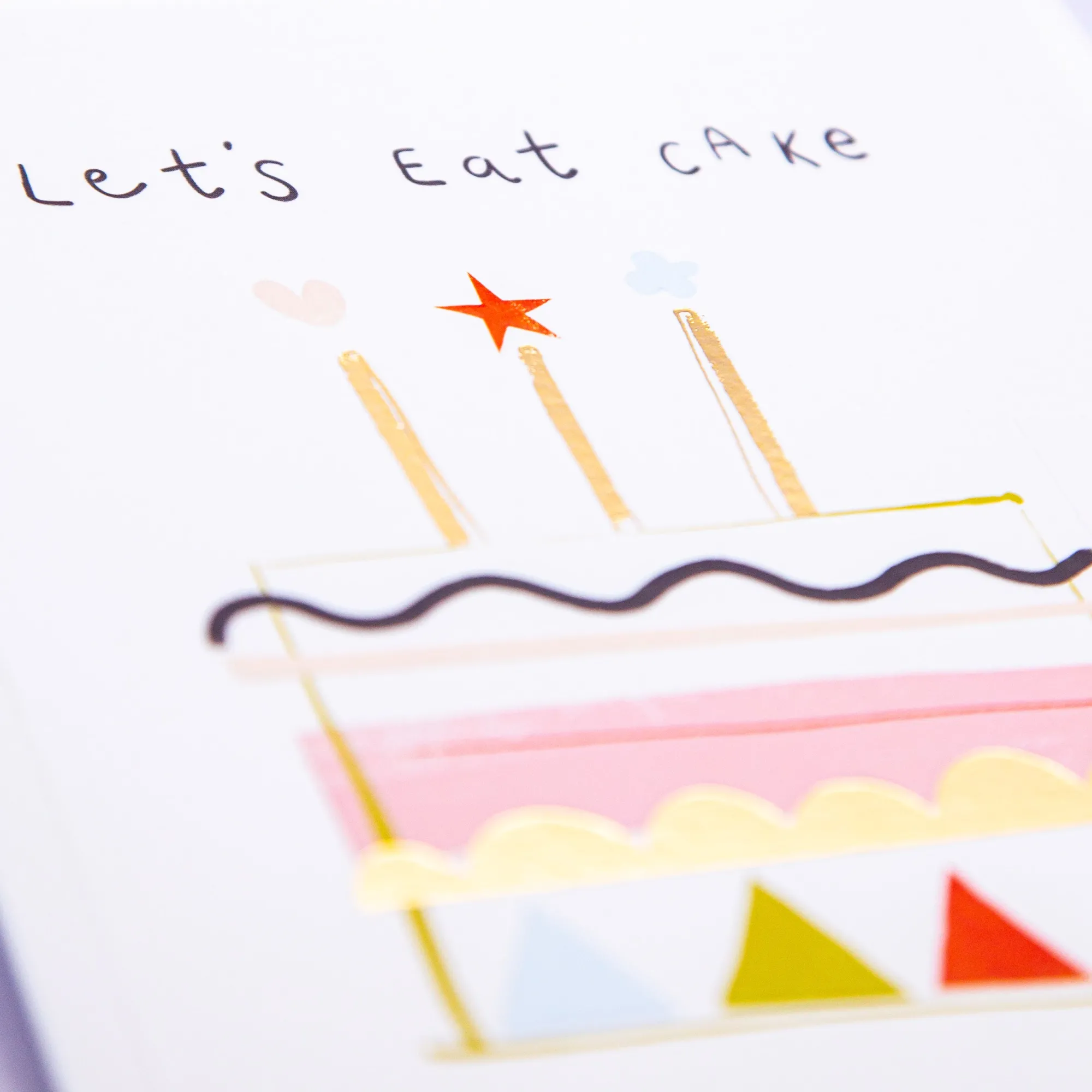 Birthday|For Children*Whistlefish Lets Eat Cake Birthday Card