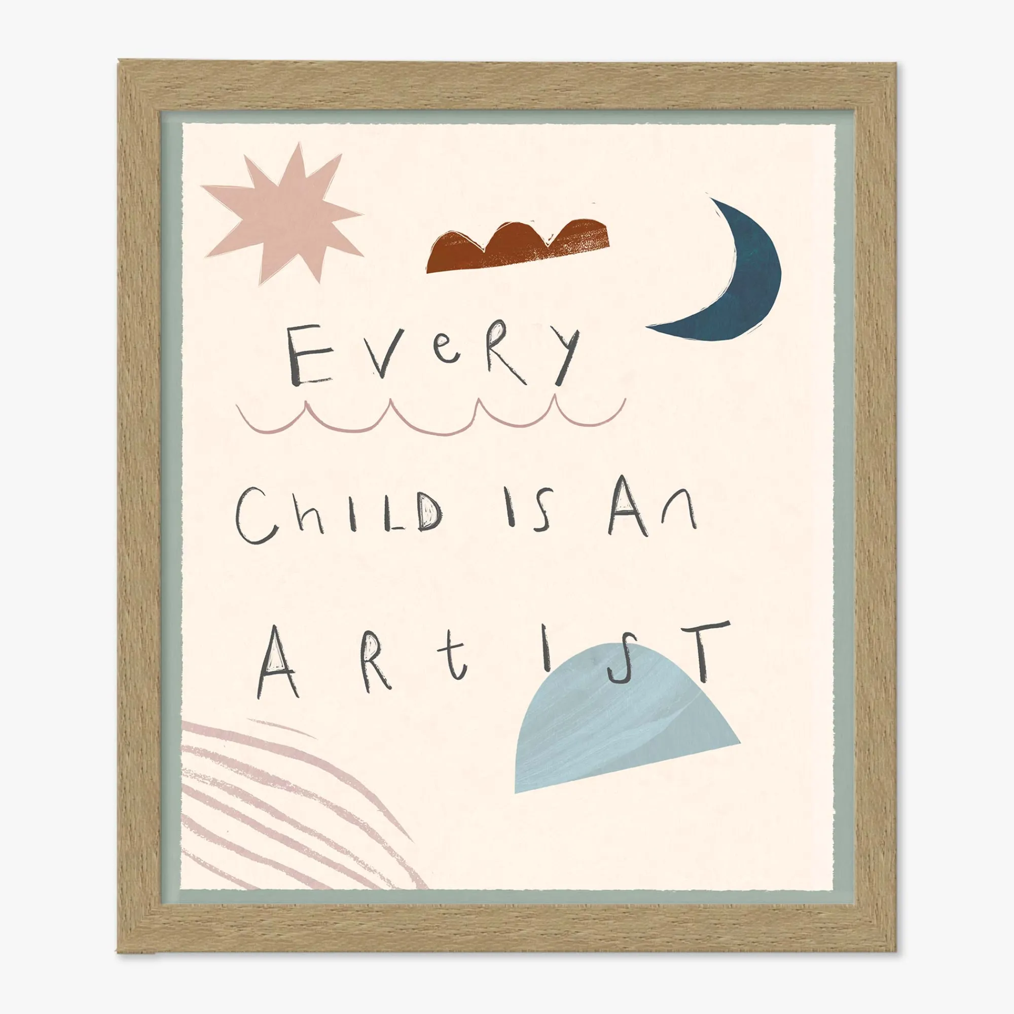 Wild Wonders|Framed Prints*Whistlefish Little Artist Small Framed Print