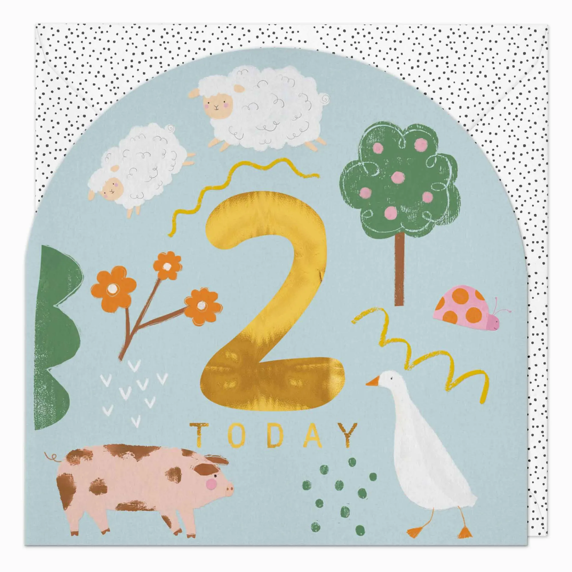 Birthday|By Age*Whistlefish Little Joy 2nd Birthday Card