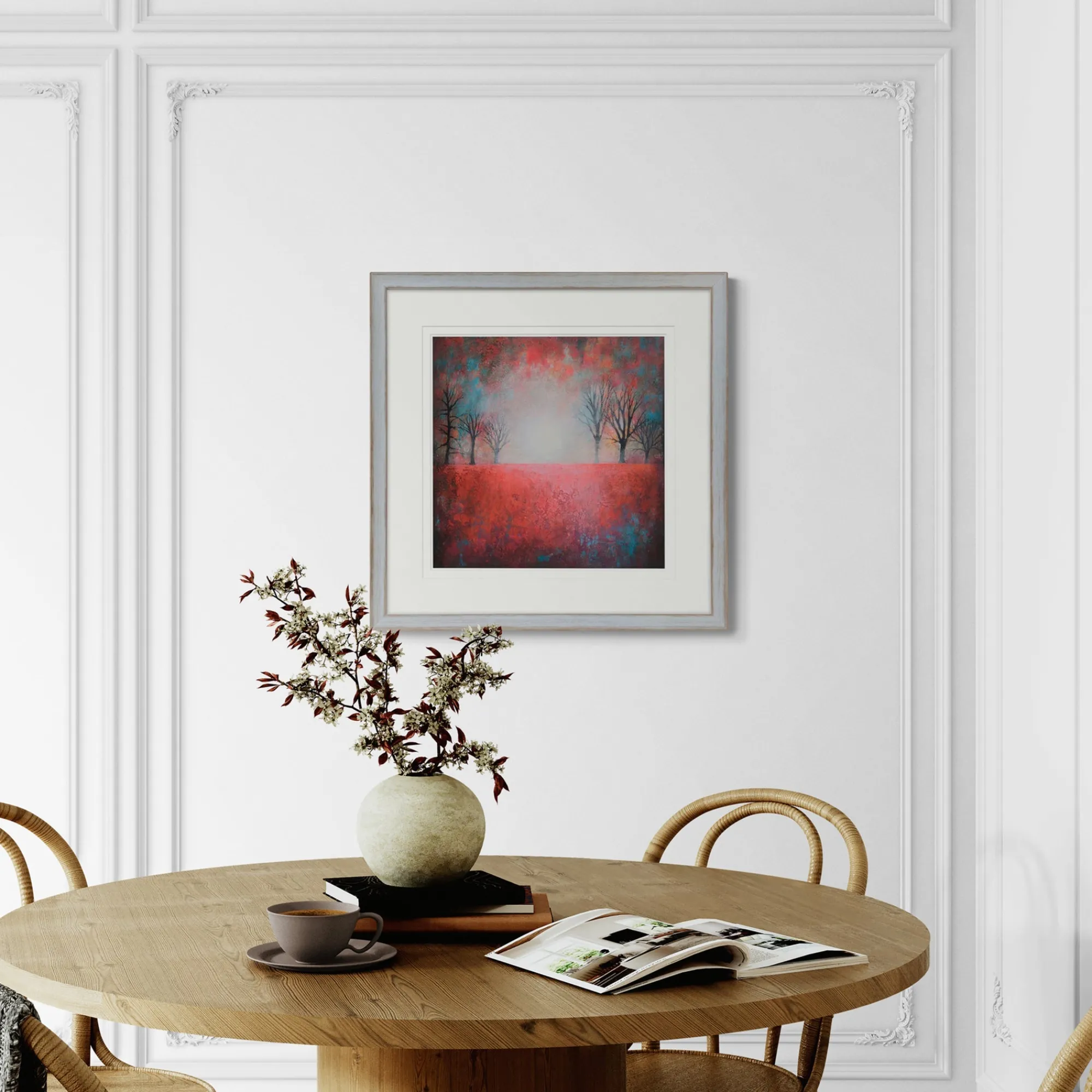 Framed Prints*Whistlefish Little Red Med Framed Print