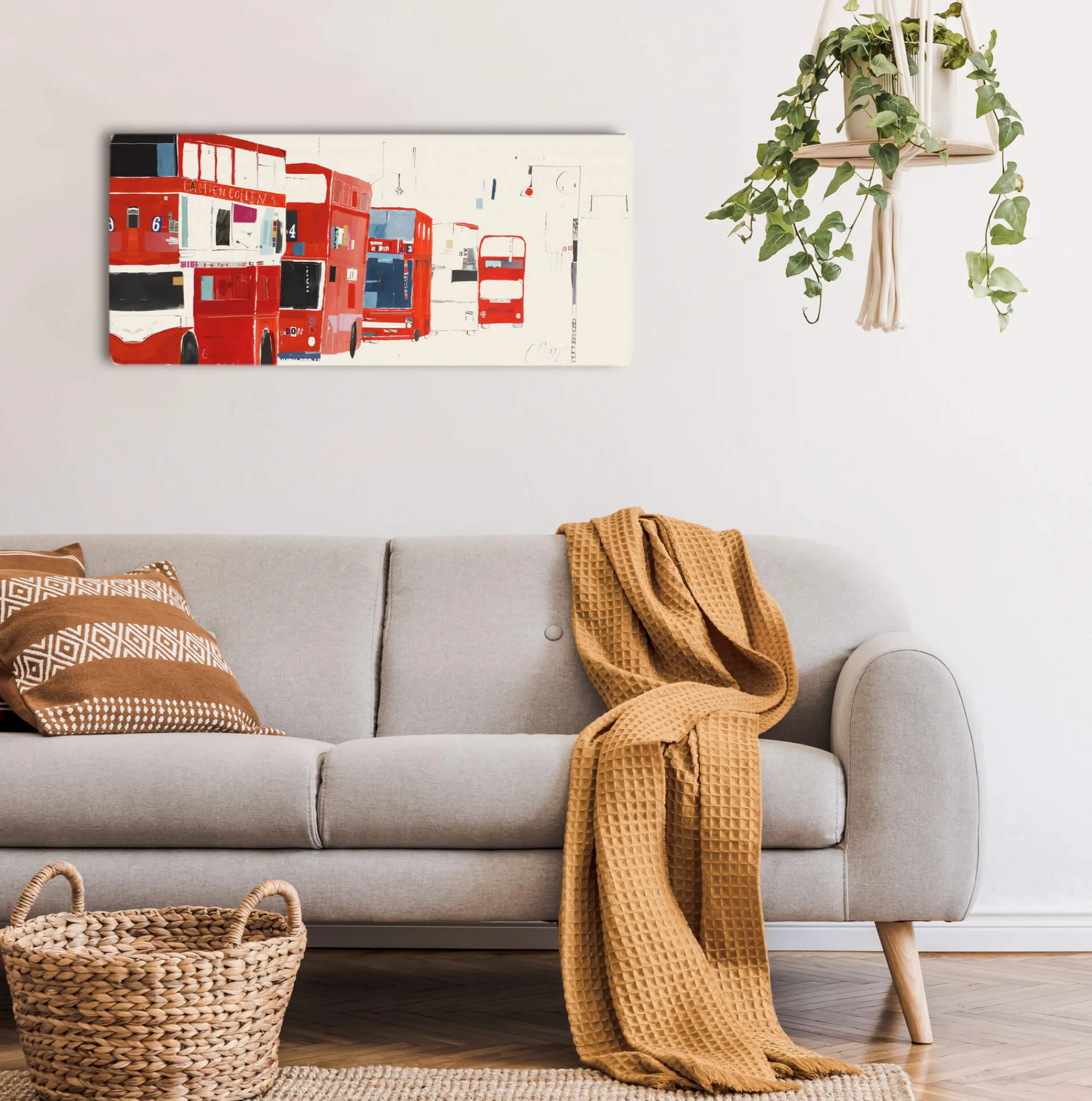 London|Canvas*Whistlefish London Bus Canvas