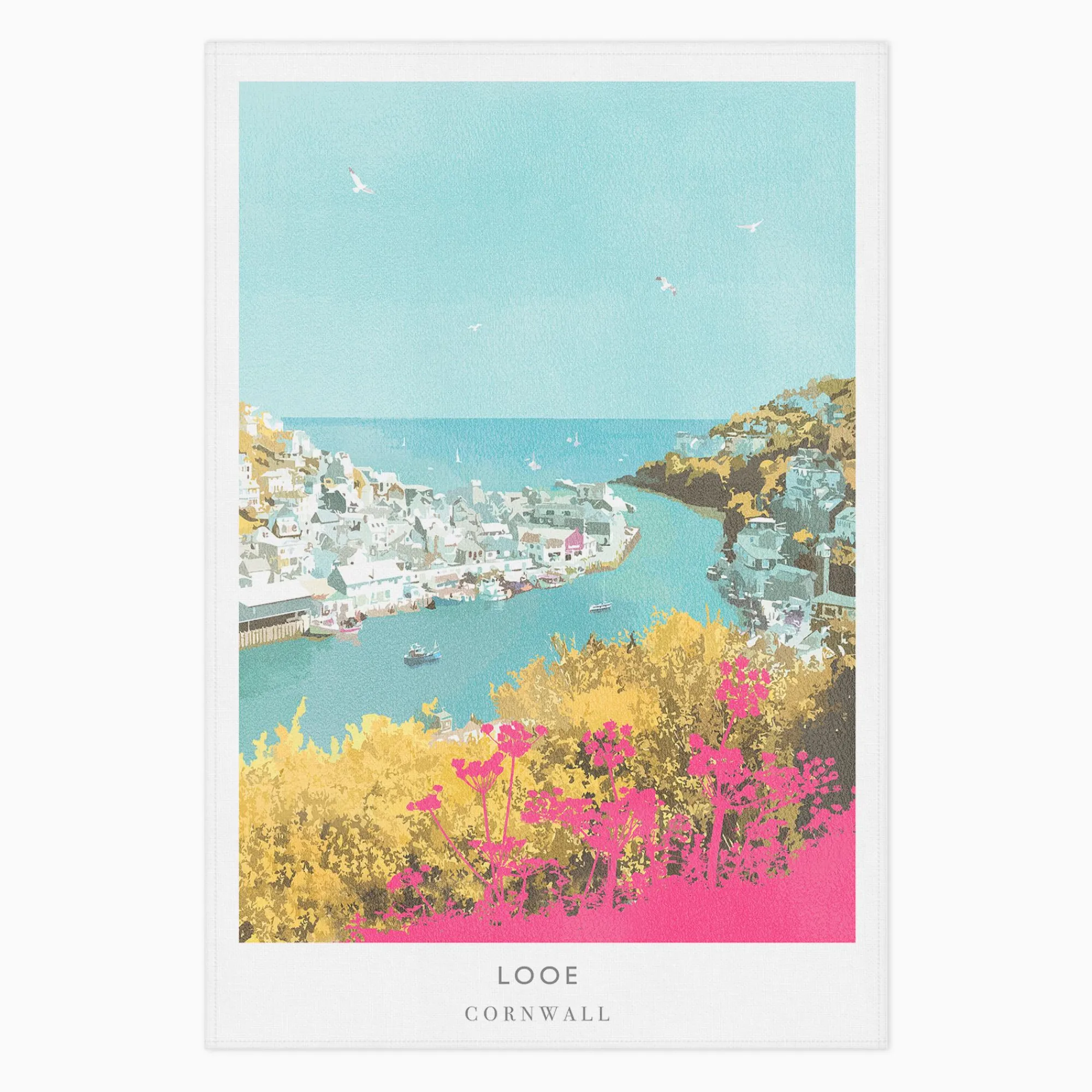 Under £20|Under £10*Whistlefish Looe Tea Towel