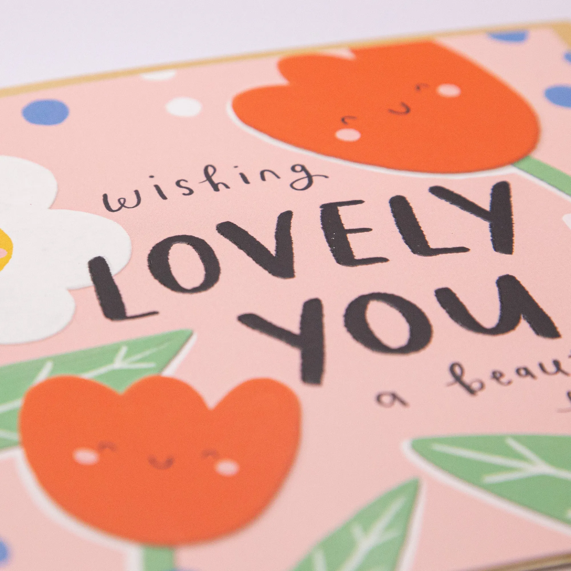 Valentine's Day|Birthday*Whistlefish Lovely You Floral Birthday Card