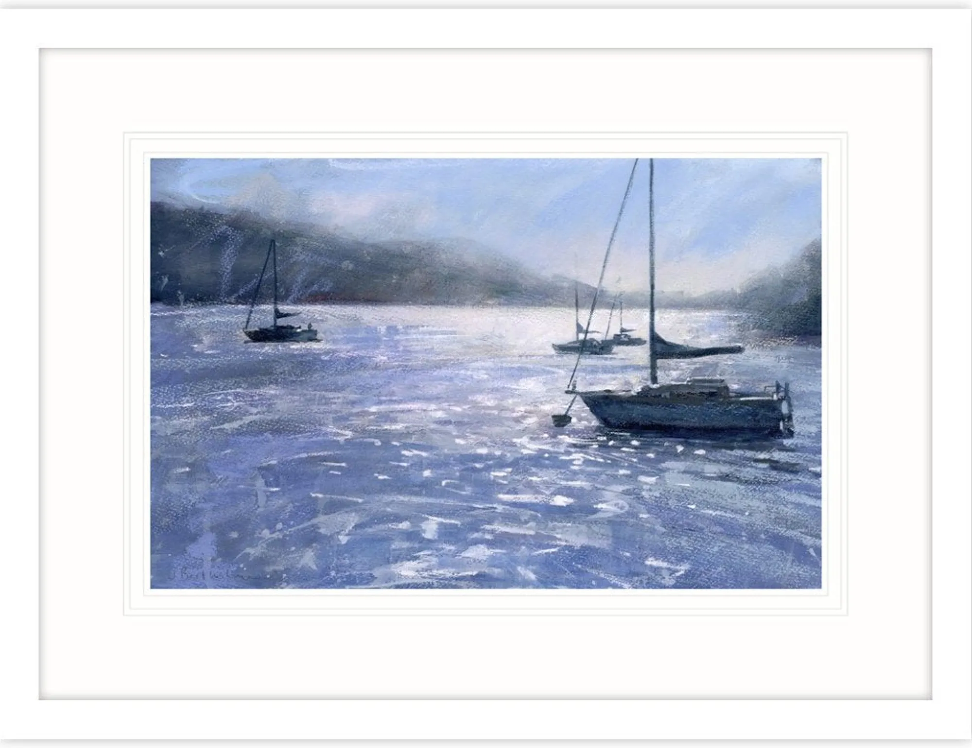 Framed Prints*Whistlefish Low Sun Windermere Framed Print
