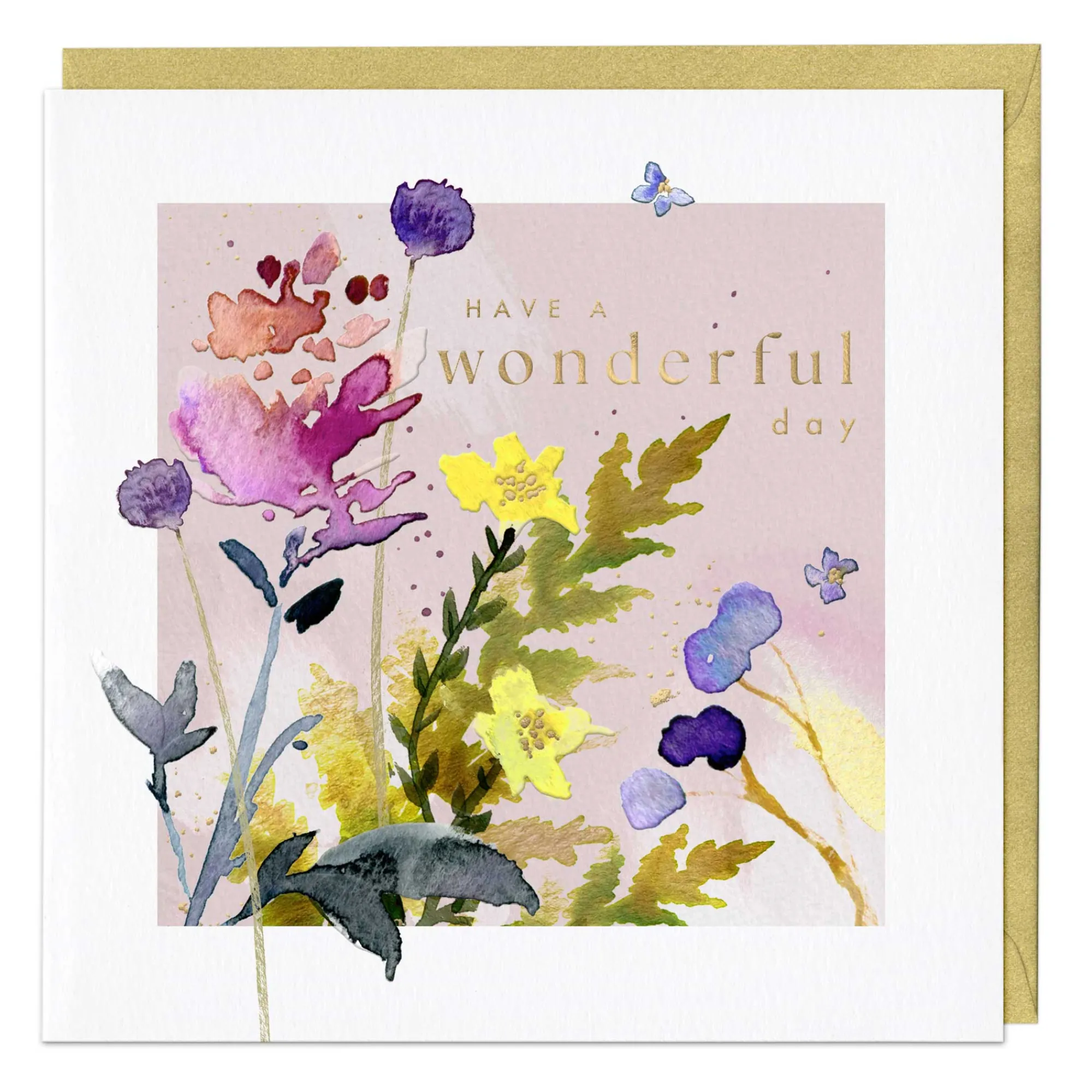 Just To Say|For Her*Whistlefish Luxury Watercolour Card