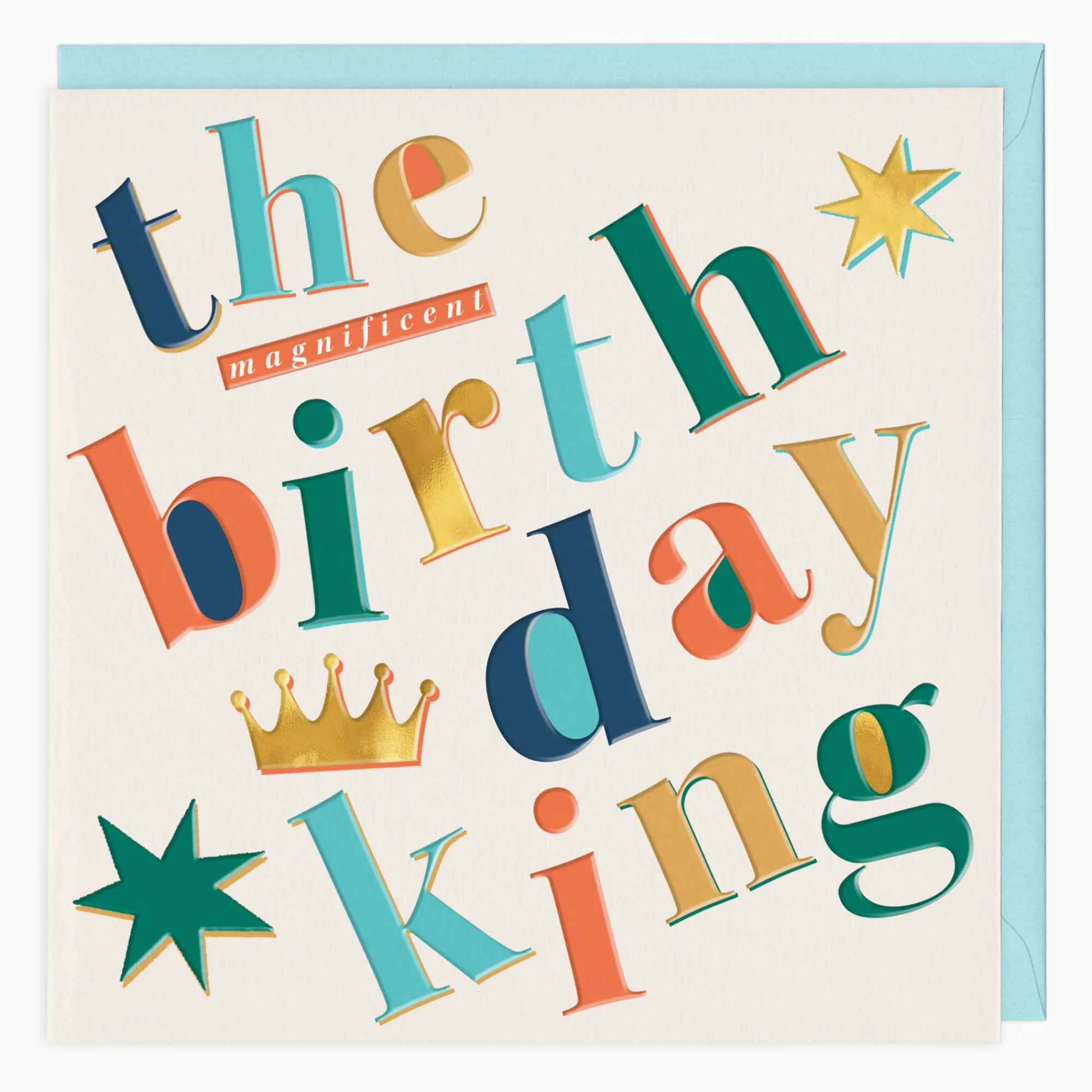 Birthday|For Children*Whistlefish Magnificent King Birthday Card
