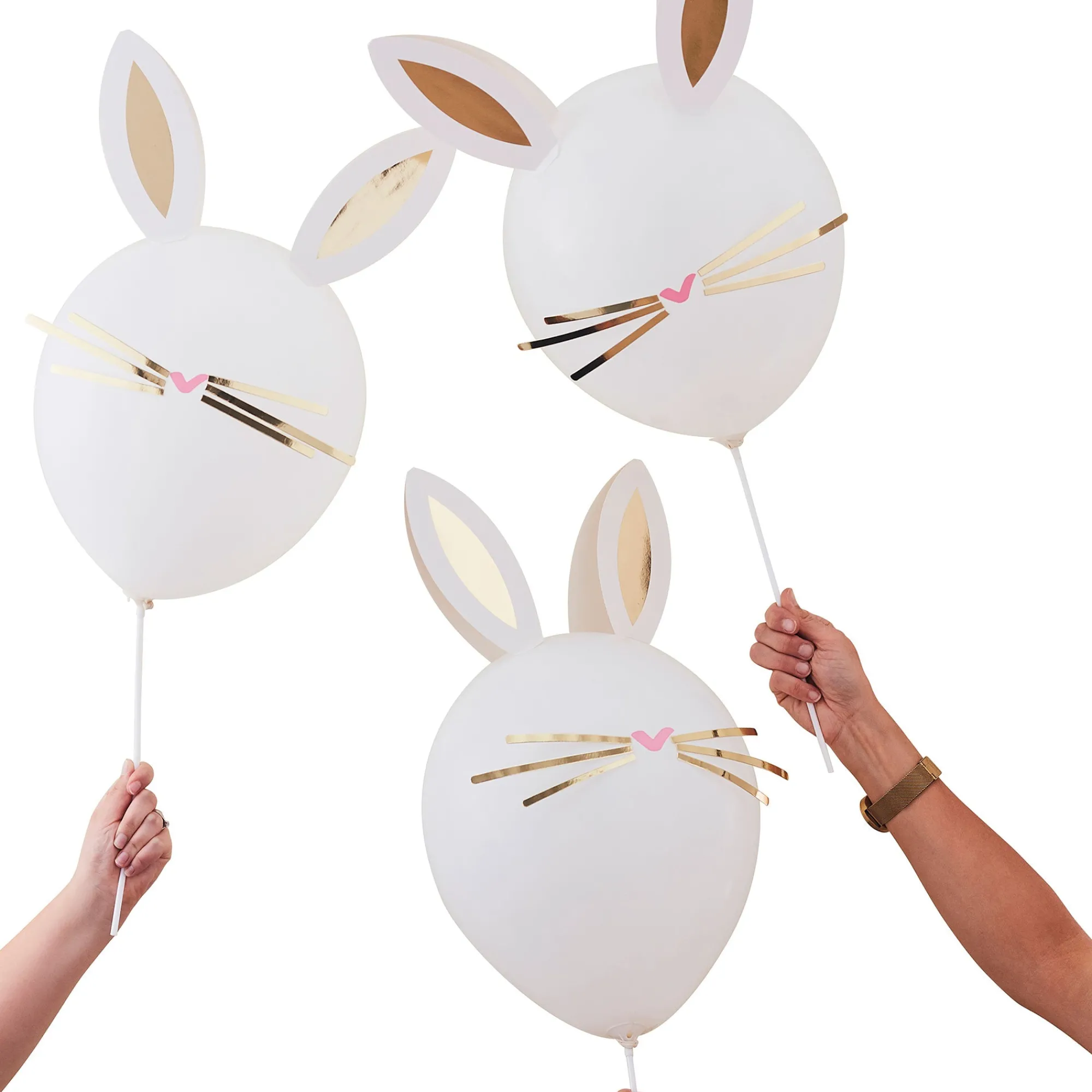 Balloons|Floral*Whistlefish Make Your Own Easter Bunny Balloons