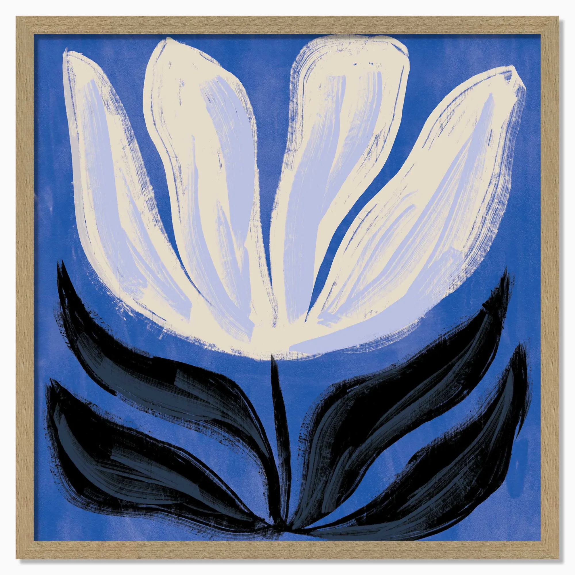 Floral & Flowers|Framed Prints*Whistlefish Midnight Bloom Framed Print