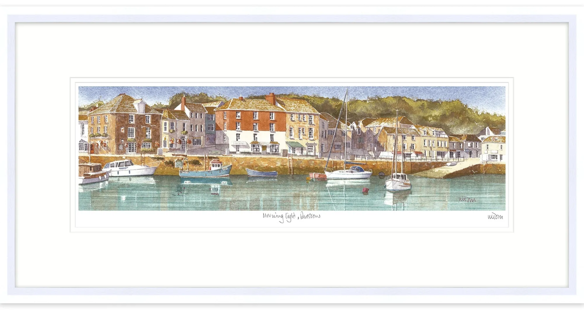 Padstow|Framed Prints*Whistlefish Morning Light Padstow Framed Print