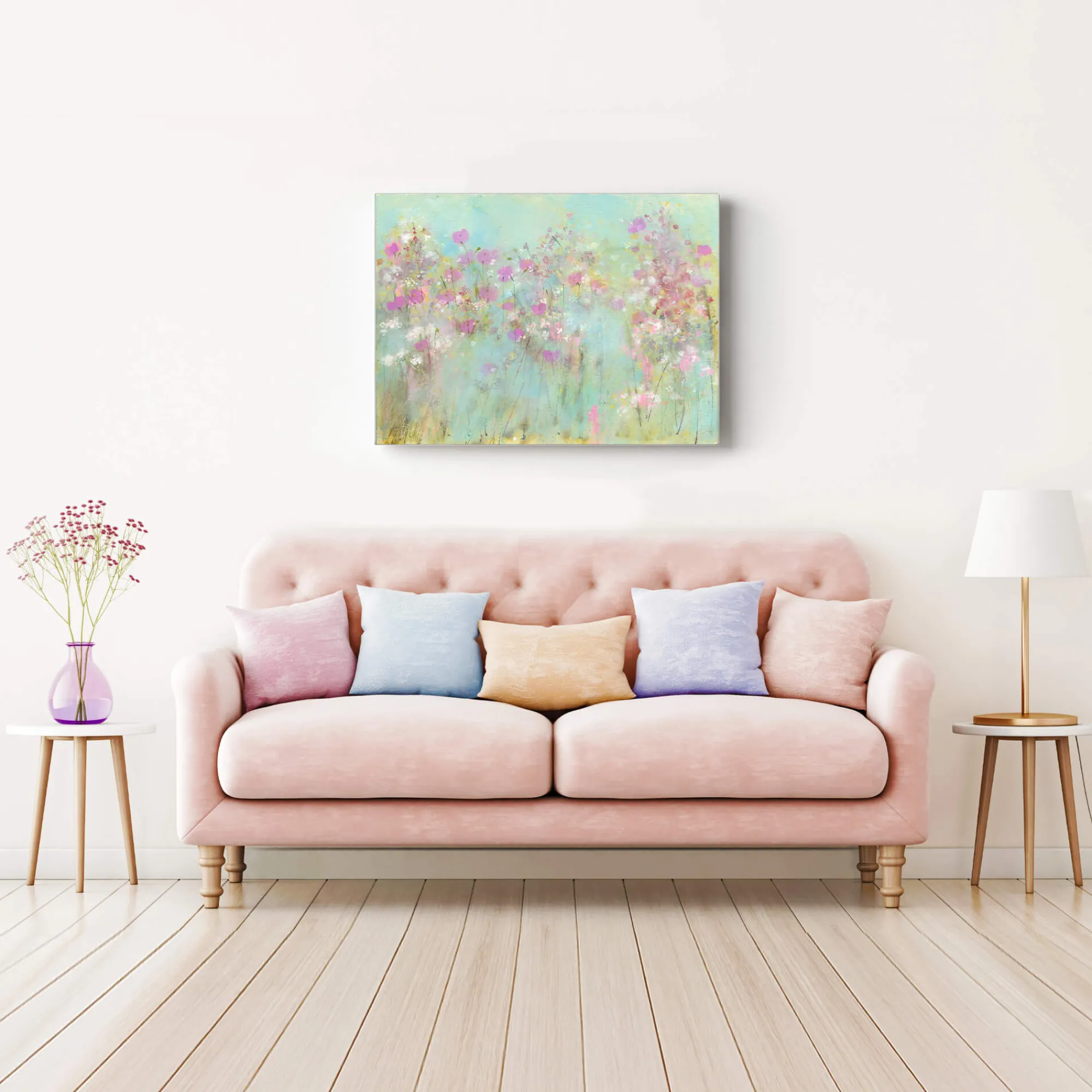 Floral & Flowers|Canvas*Whistlefish Morning Meadow Canvas Art
