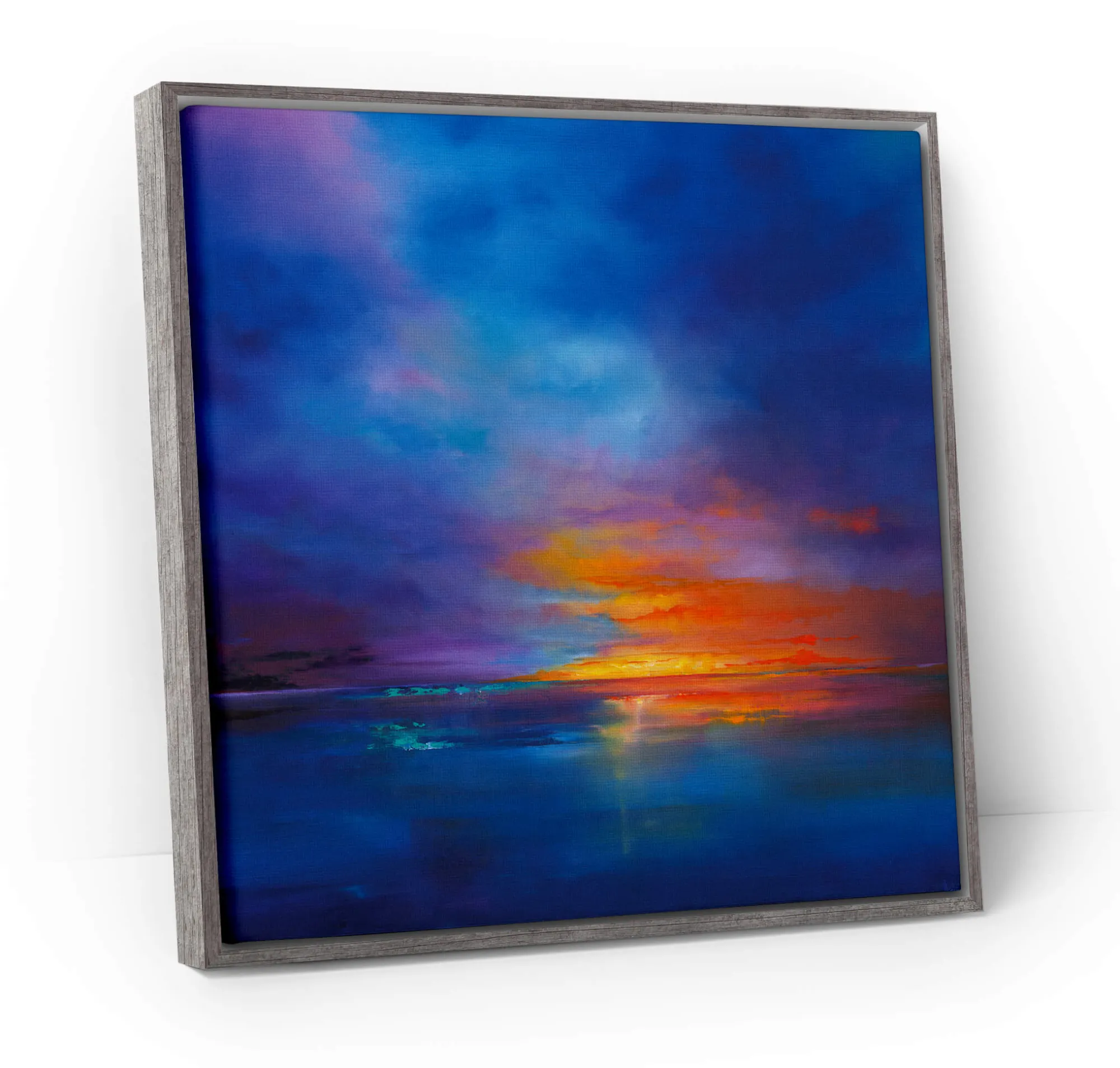 Coastal Scenes|Framed Canvas*Whistlefish Morning Sky Large Framed Canvas